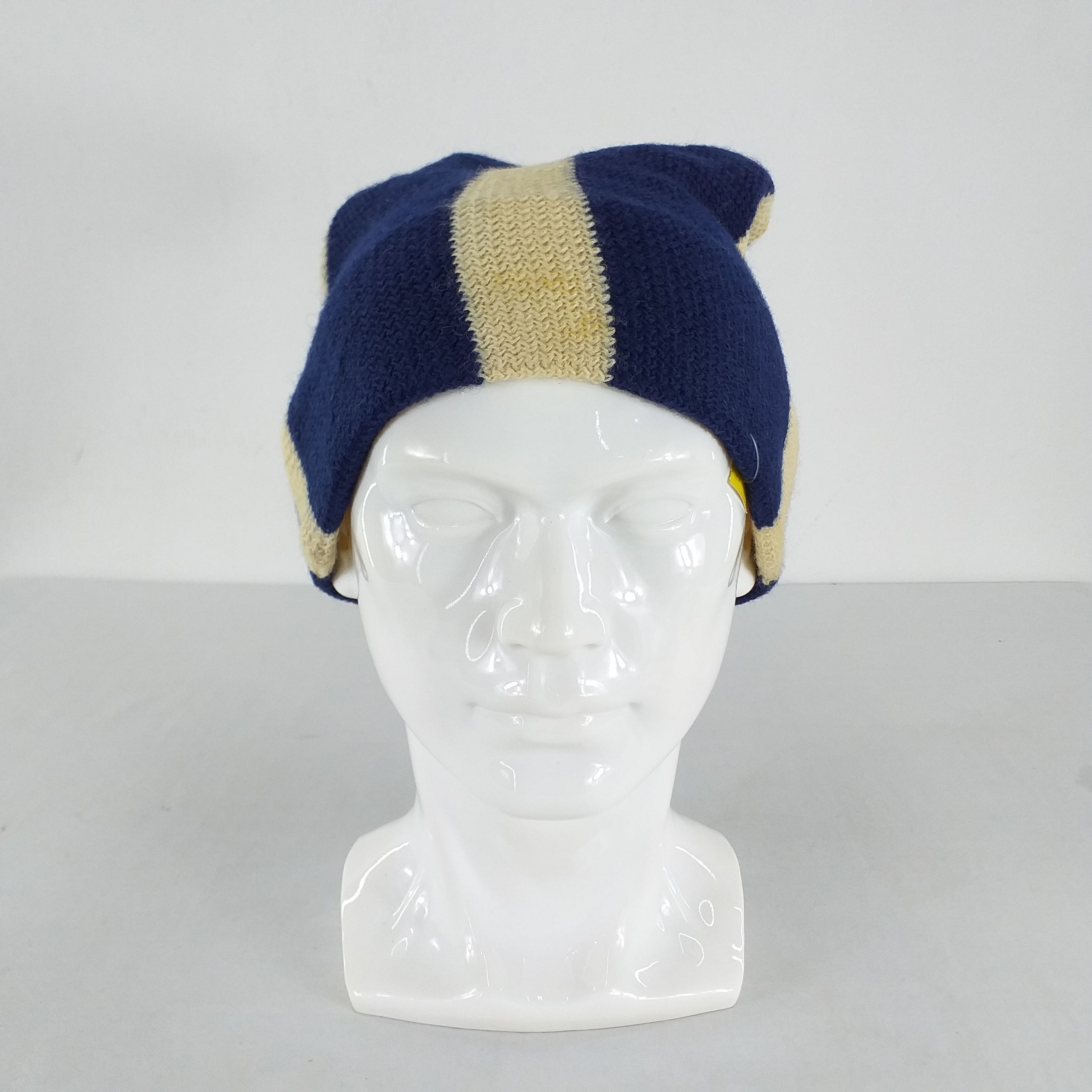 Japanese Brand Rare Design Plain Snow Cap Hat Beanie BN223 Size ONE SIZE - 1 Thumbnail