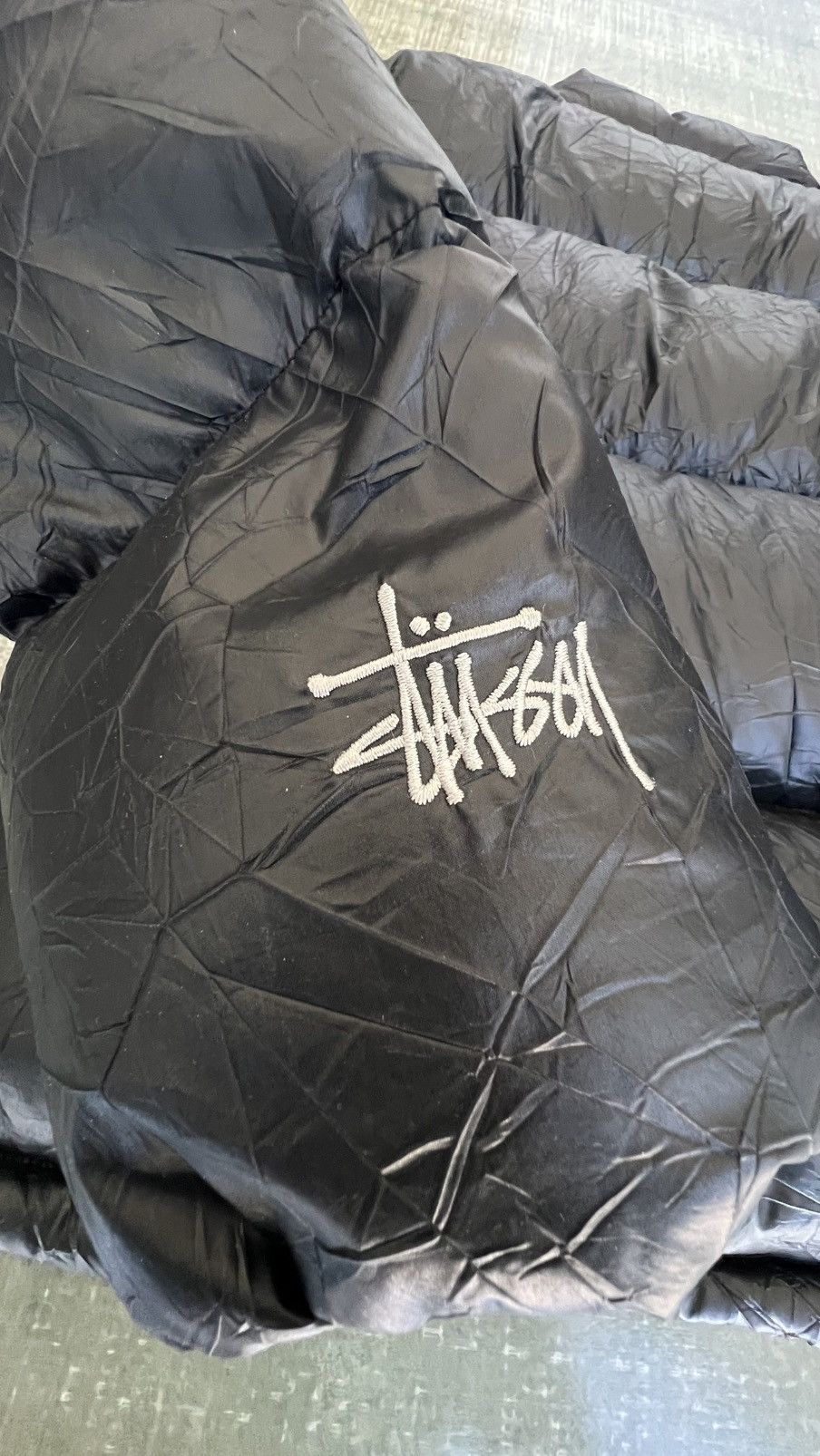 Stussy Wrinkled Nylon Down Puffer Size US M / EU 48-50 / 2 - 4 Thumbnail
