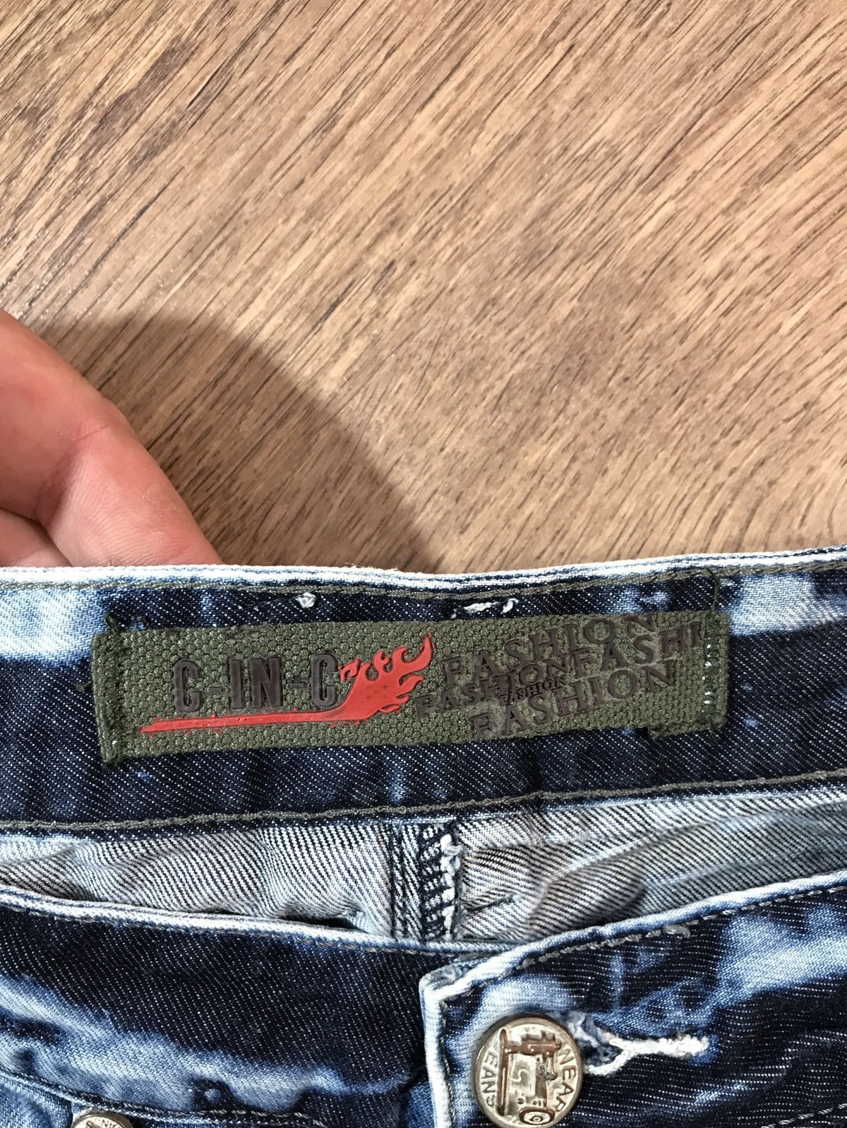 Japanese Brand × Vintage Vintage Distressed Denim Pants Jeans Size 31 Size US 31 - 6 Thumbnail