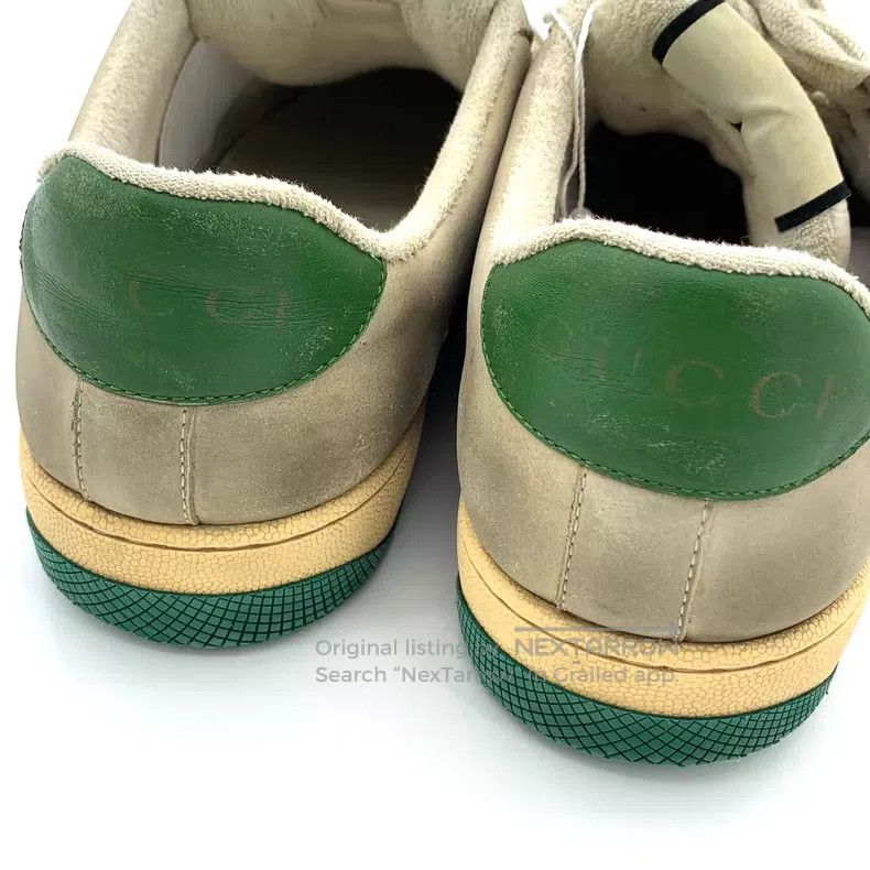 Gucci Gucci Butter green canvas patchwork GG enamel printed casu Size US 9.5 / EU 42-43 - 8 Thumbnail