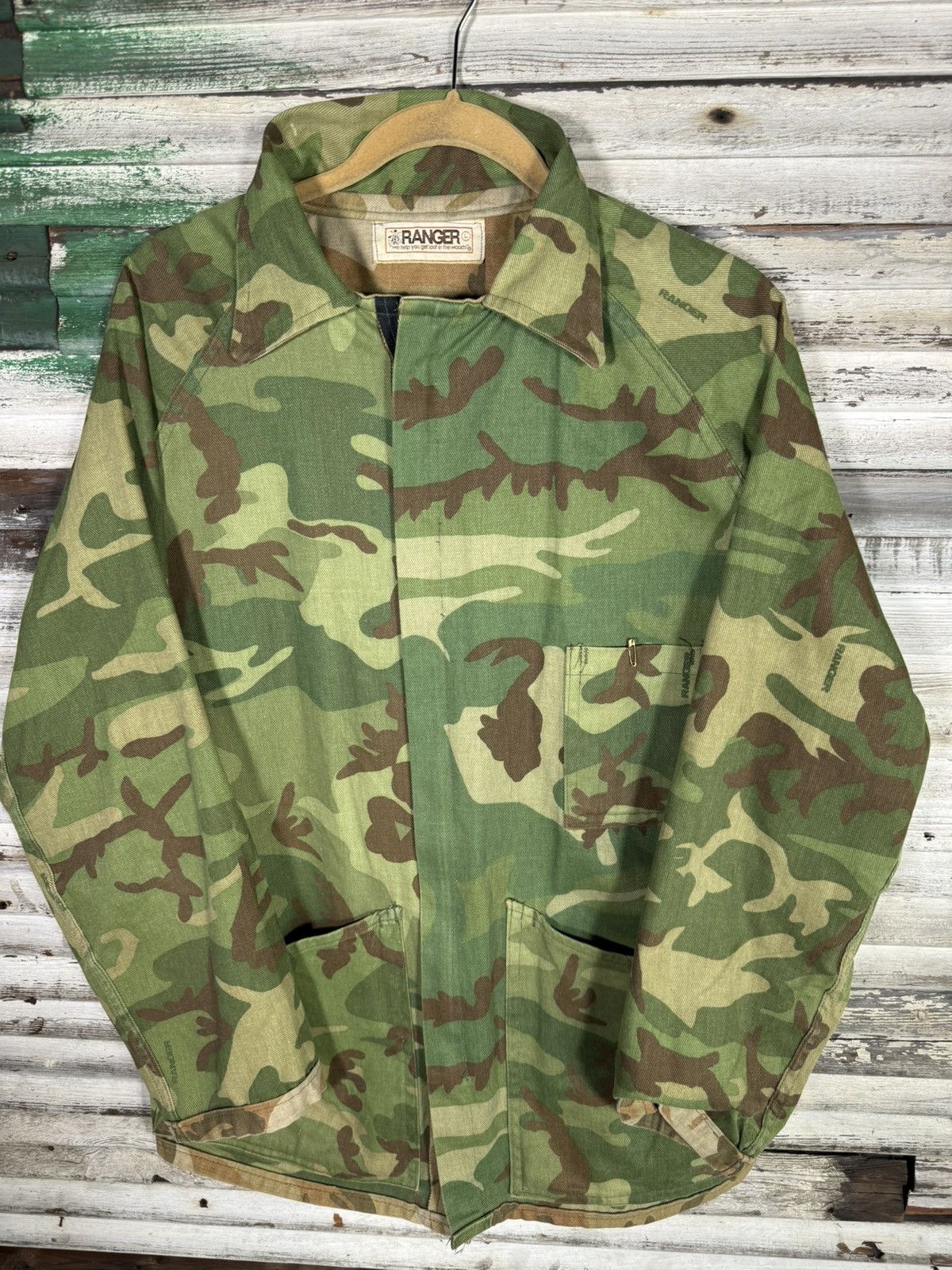 Vintage Vintage Reversible Camo Jacket Size US L / EU 52-54 / 3 - 8 Thumbnail
