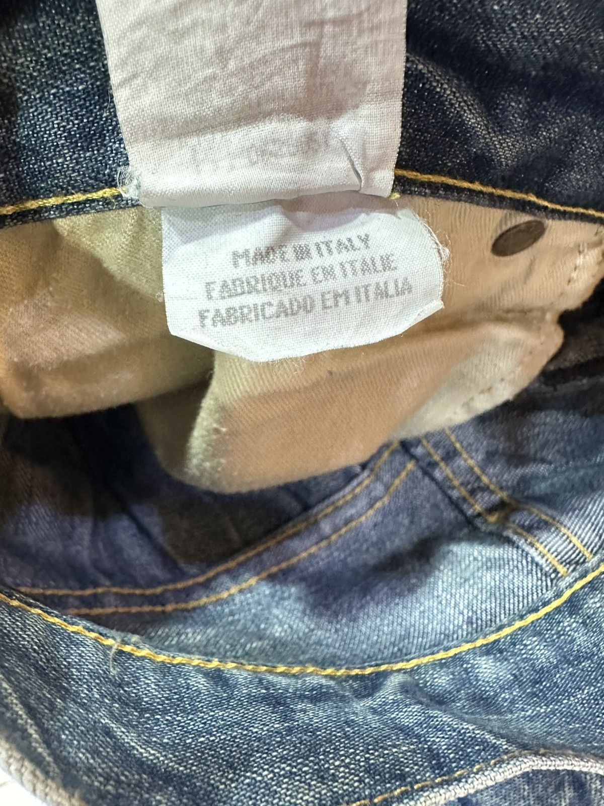 Tornado Mart Distressed Replay Flare Whisker Jeans Y2K Goa Lgb Style Size US 30 / EU 46 - 11 Thumbnail