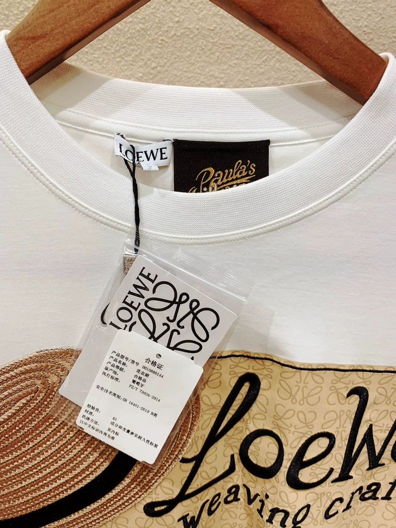 Loewe LOEWE Logo embroidered short sleeve dress Size S / US 4 / IT 40 - 4 Thumbnail