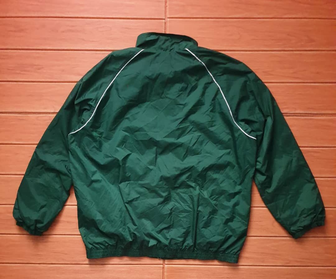 Nike Vintage Nike green colour windbreaker jacket Size US XXL / EU 58 / 5 - 9 Thumbnail