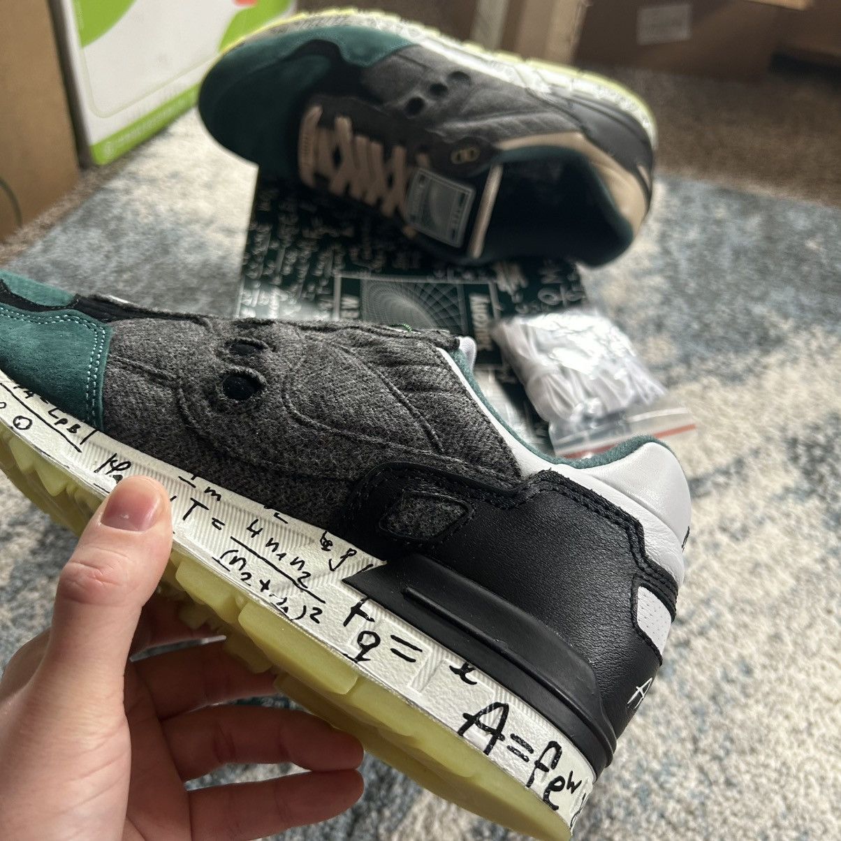 AFEW S70504-1 2020 AFEW STORE x SAUCONY SHADOW 5000 TiME & SPACE Size US 12 / EU 45 - 19 Thumbnail
