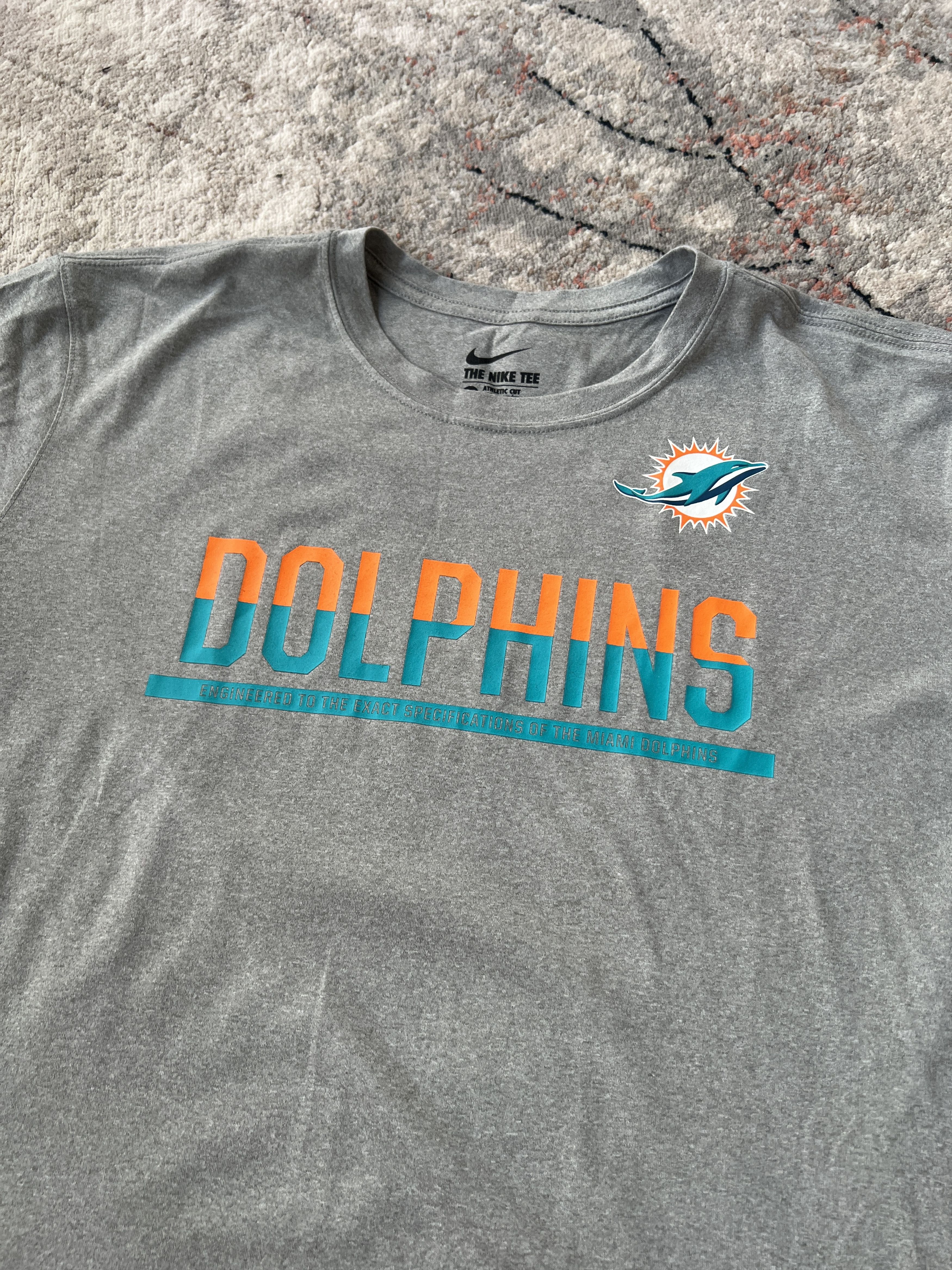 NFL Nike Dolphins NFL Tee Size US XL / EU 56 / 4 - 2 Thumbnail