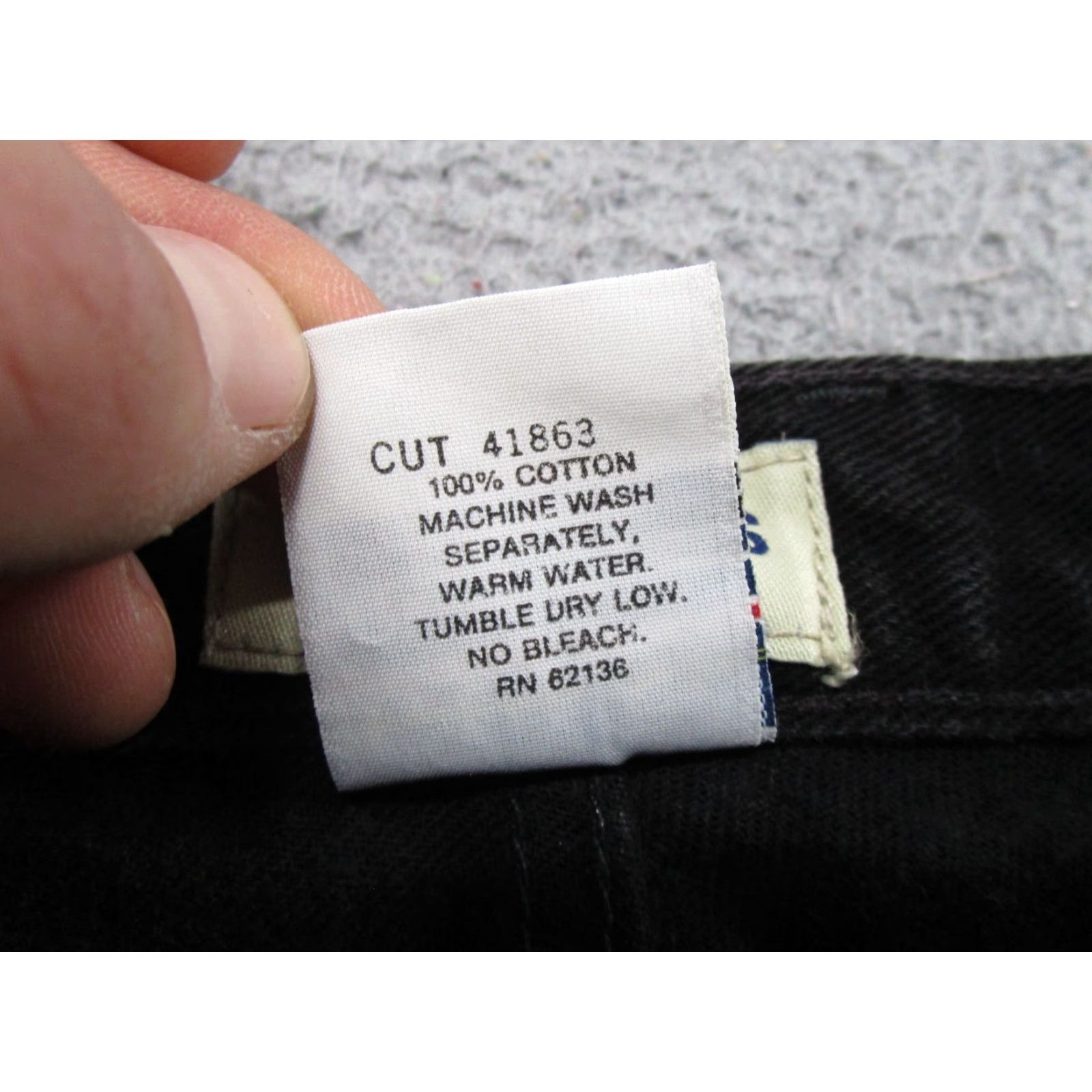 Guess VINTAGE GUESS Jeans 90s Tapered 28 Black Tag GUESS Georges Marciano 5-Pocket Denim Womens Size 28" / US 6 / IT 42 - 6 Thumbnail