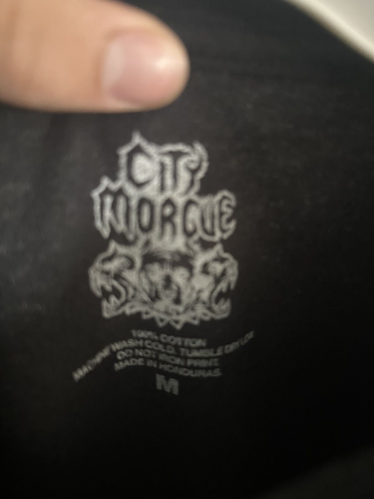 Band Tees City Morgue Tour Shirt Size US M / EU 48-50 / 2 - 3 Thumbnail