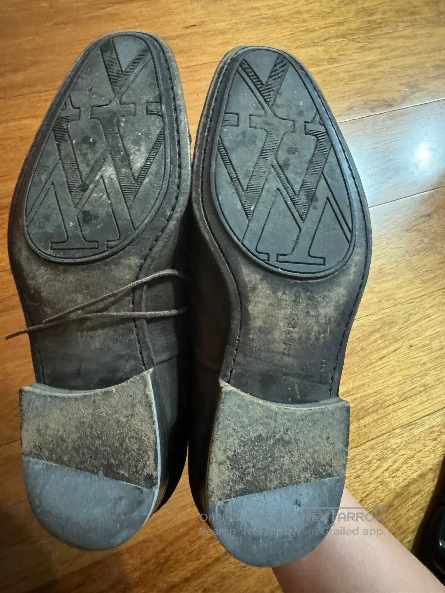 J.M. Weston JM.WESTON Suede Dress Shoes for Men. Size US 7 / EU 40 - 5 Thumbnail