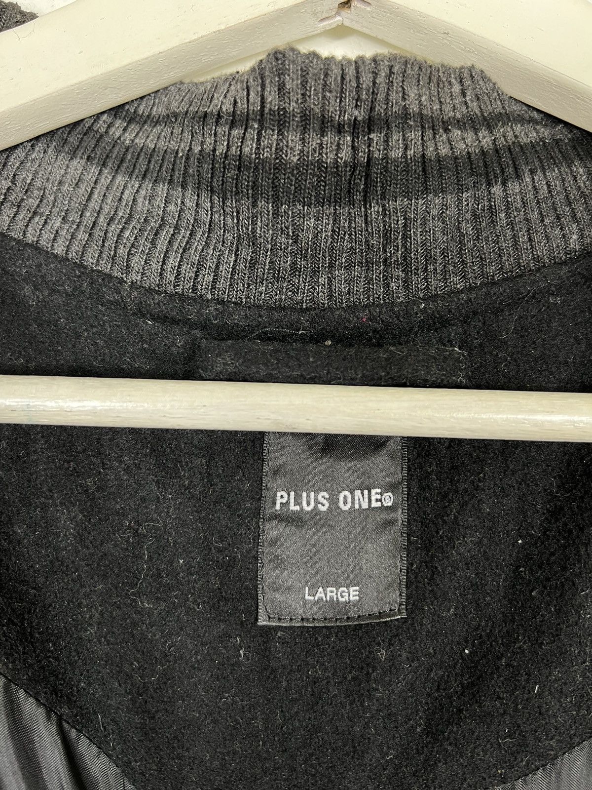 Japanese Brand 🔥 PLUS ONE BOMBER JACKET Size US L / EU 52-54 / 3 - 13 Thumbnail