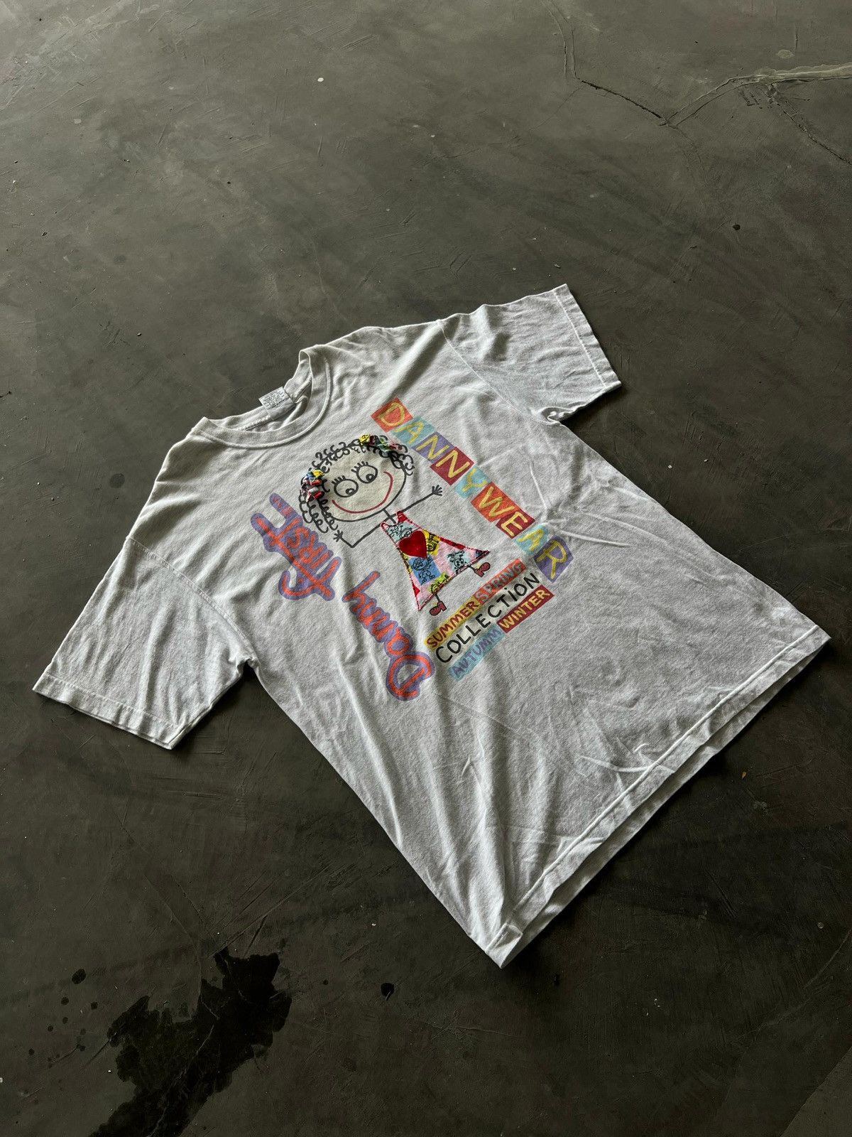 Vintage Vintage 90s Danny First Tshirt Size US L / EU 52-54 / 3 - 3 Thumbnail