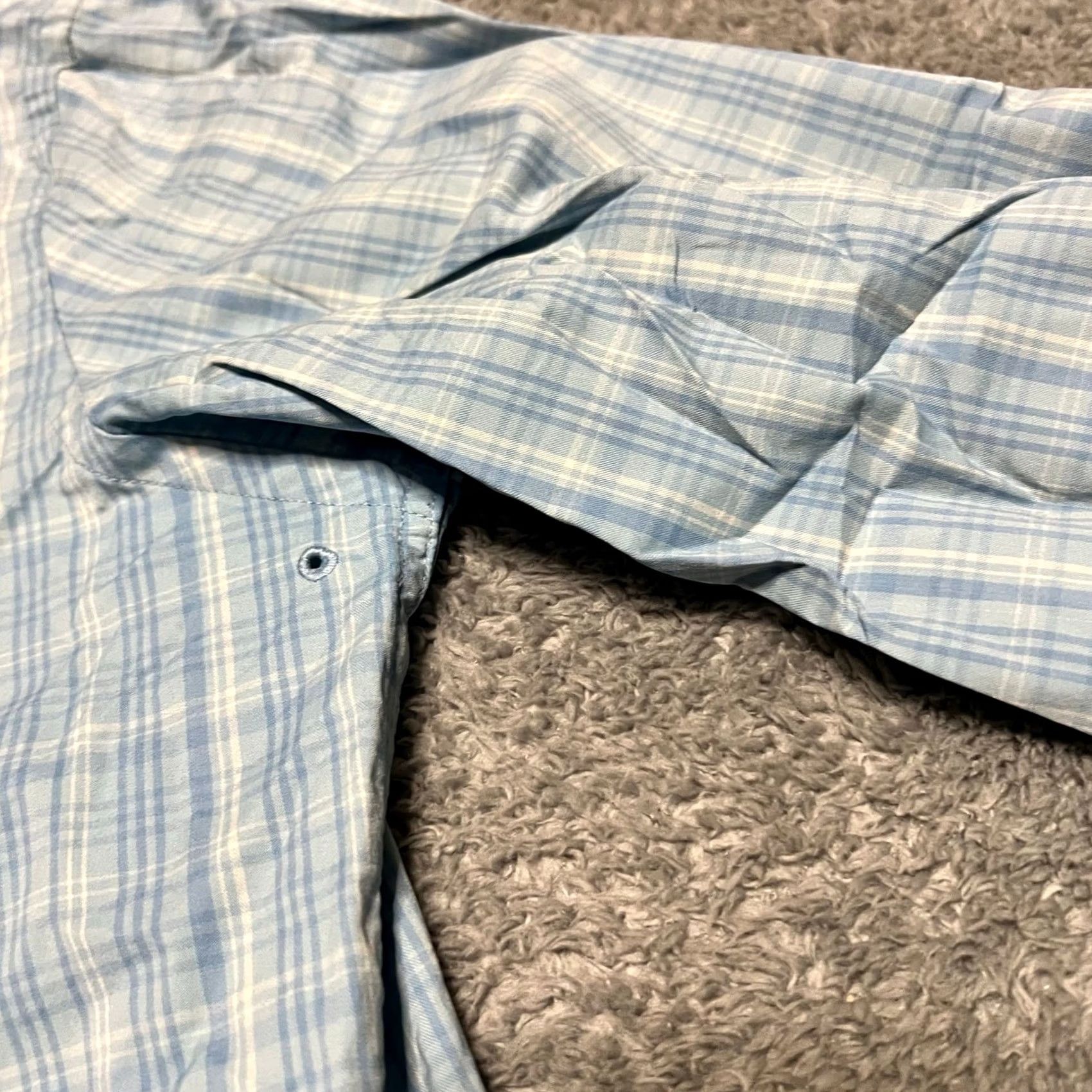Southern Tide Southern Tide Shirt Mens XL Blue Plaid Performance Long Sleeve Button Size US XL / EU 56 / 4 - 3 Thumbnail