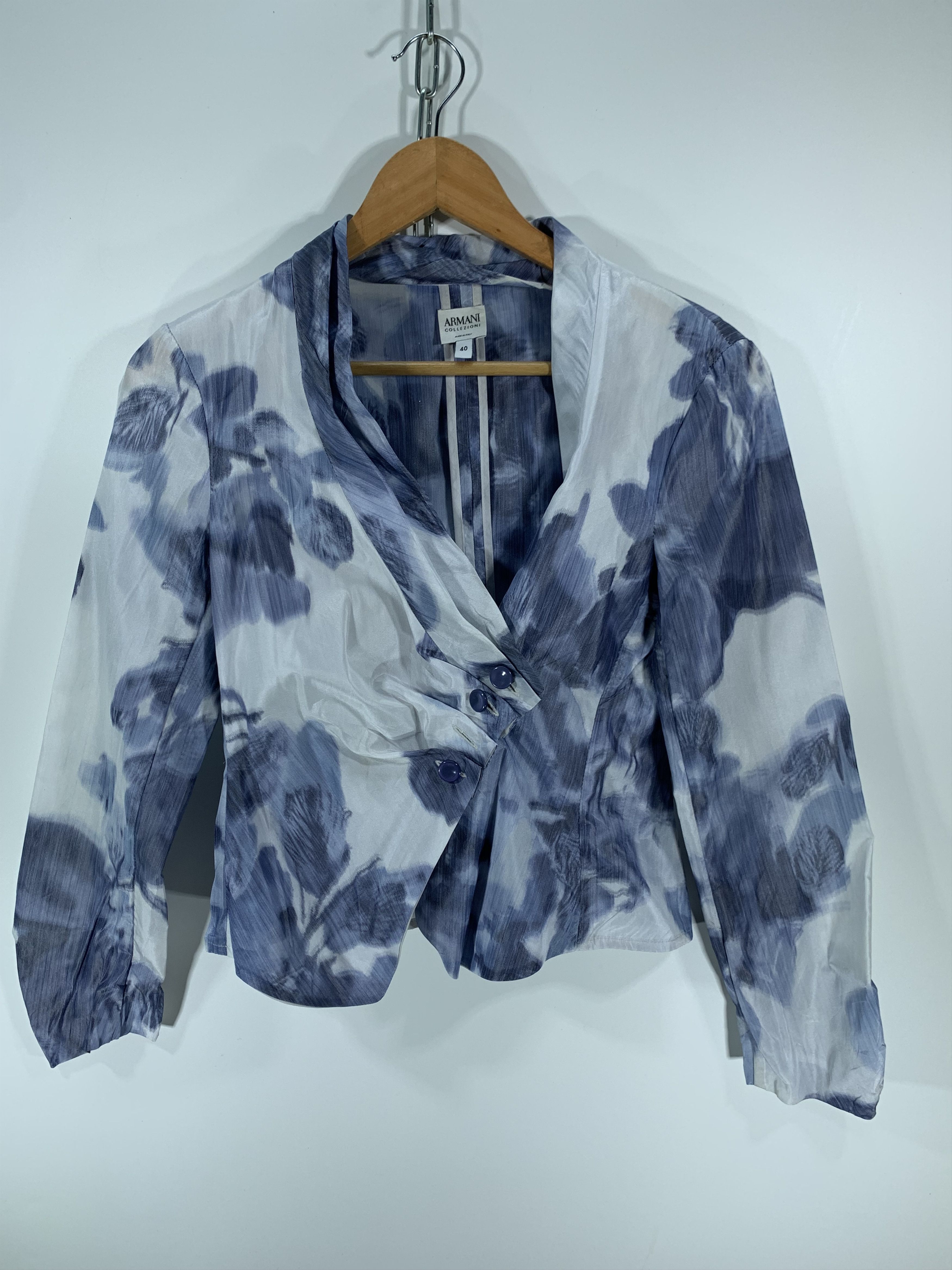 Armani Collezioni ⚡️Armani Collezioni Mesh Jacket Size S / US 4 / IT 40 - 1 Thumbnail