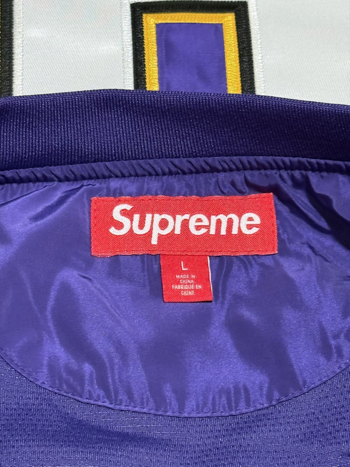 Supreme Supreme Warthog Warm Up Pullover Windbreaker in Purple L Size US L / EU 52-54 / 3 - 6 Thumbnail