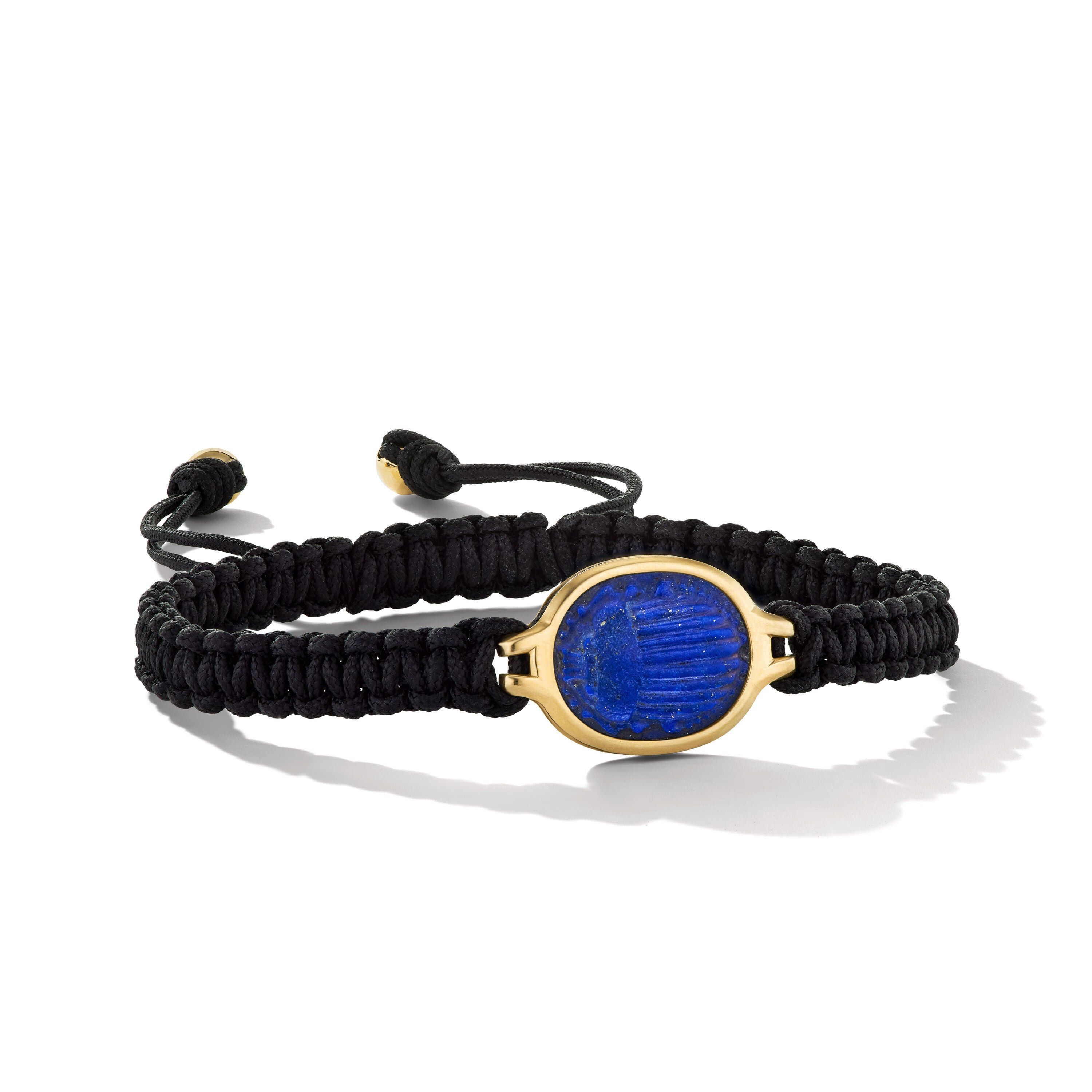 David Yurman o1w1db10425 Size:M/Cairo Scarab Woven Bracelet in Black Size ONE SIZE - 1 Thumbnail