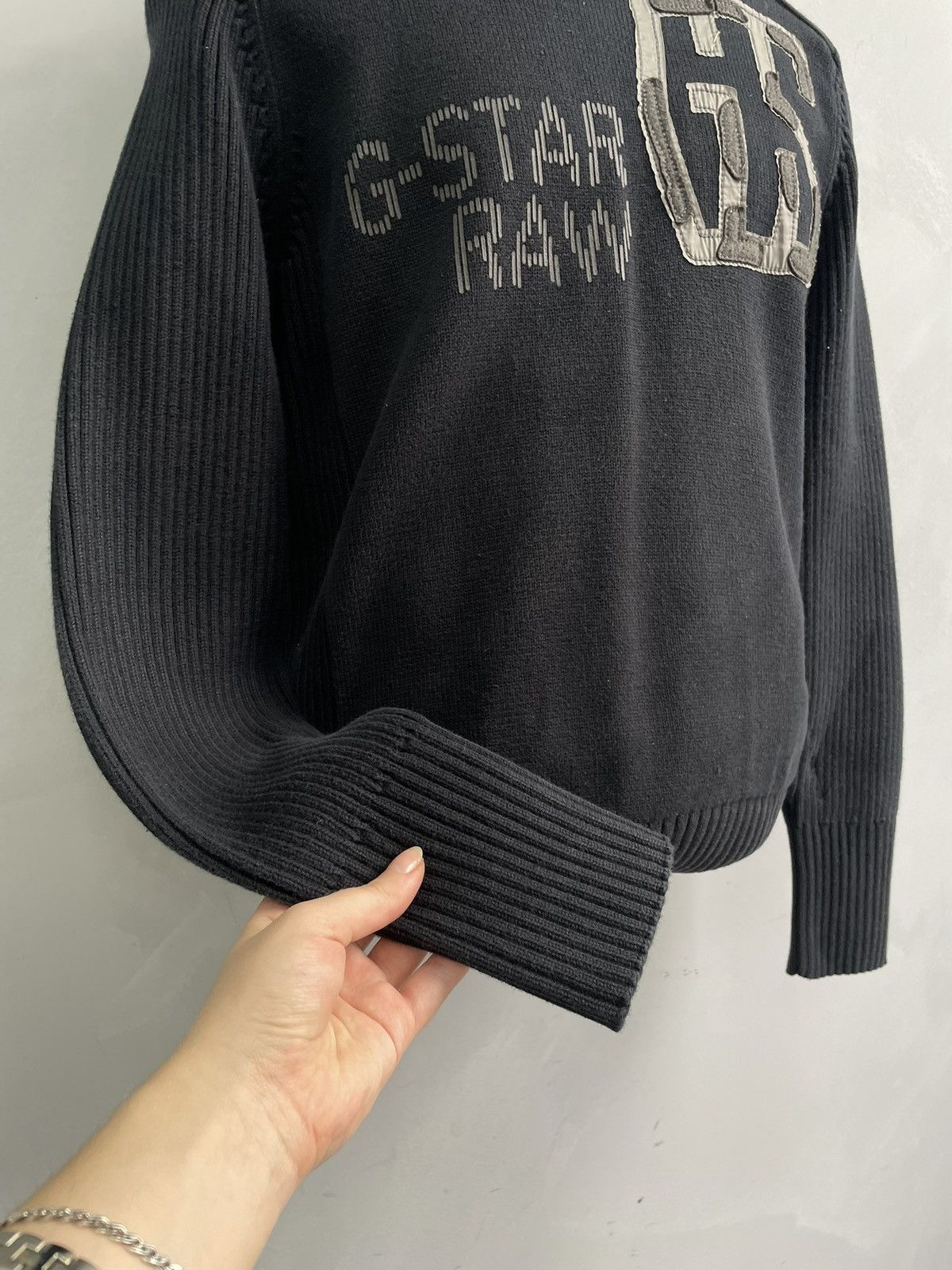 G-Star G star avant garde big logo sweater y2k Size US L / EU 52-54 / 3 - 4 Thumbnail