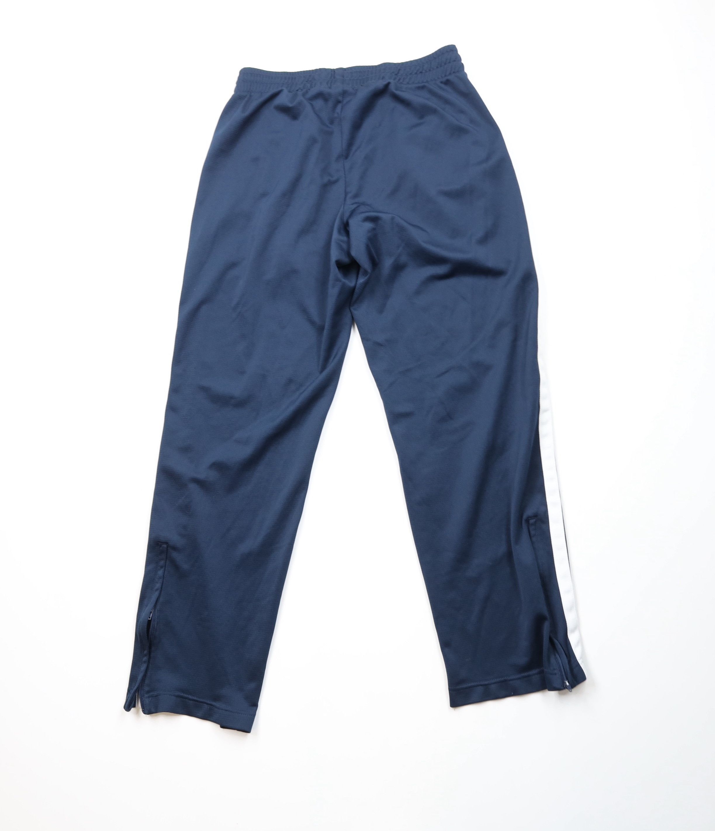 Nike × Vintage Vintage 90s Y2K Nike Scott Mini Swoosh Wide Leg Pants Blue Size US 36 / EU 52 - 10 Thumbnail