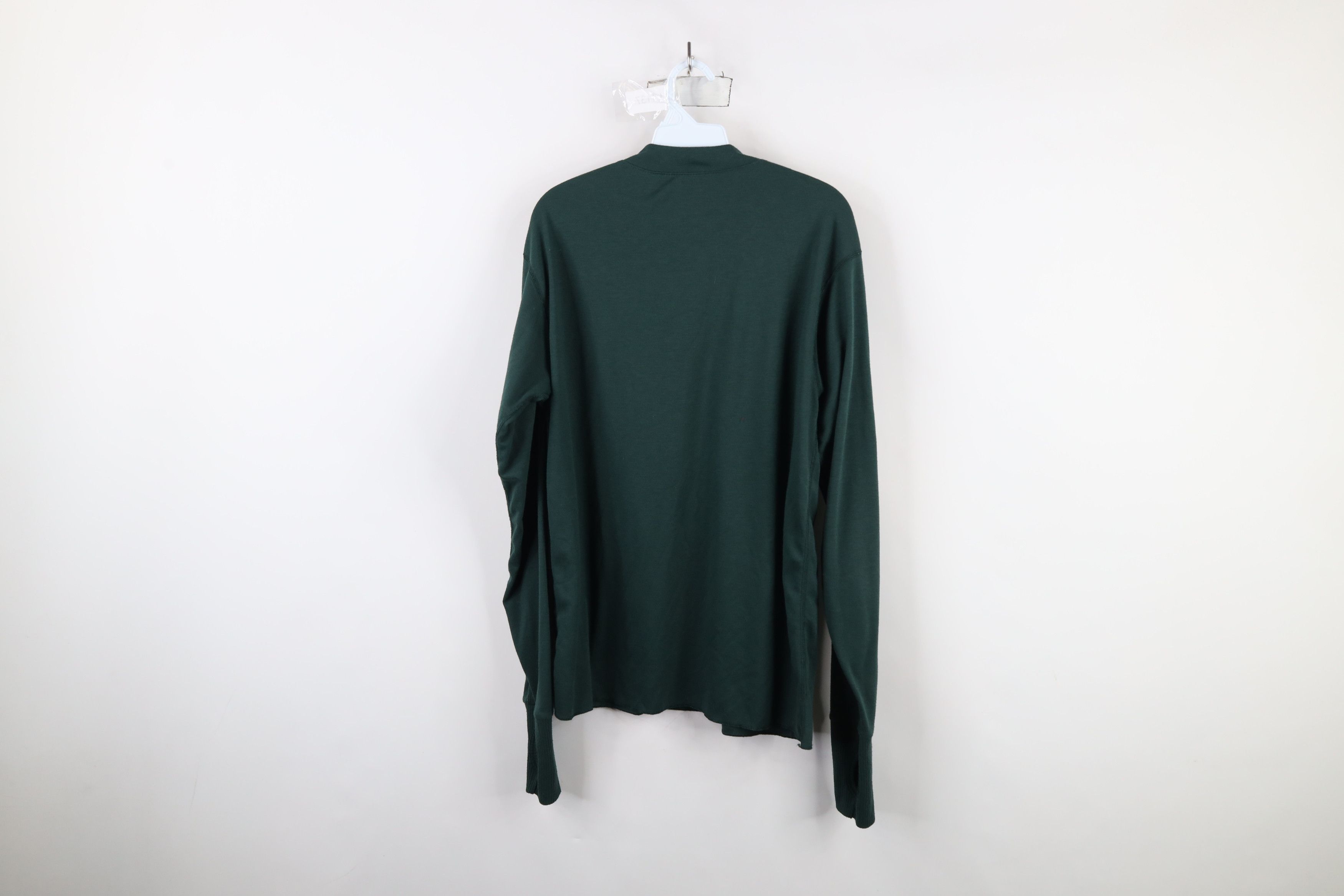 Cabelas × Vintage Vintage 90s Cabelas Knit Long Sleeve Henley T-Shirt USA Size US L / EU 52-54 / 3 - 8 Thumbnail
