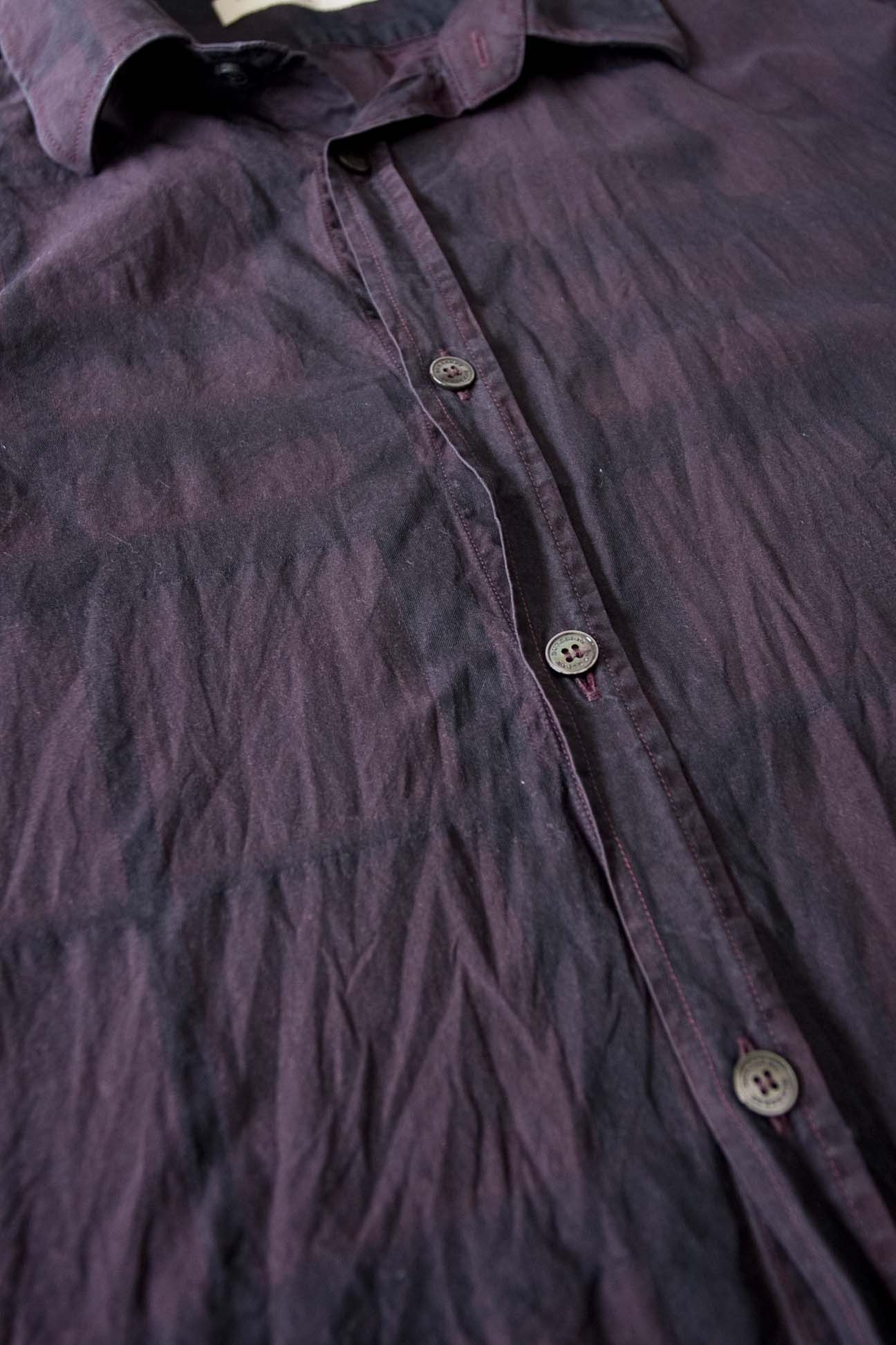 Burberry Shirt Nova Check Size L Dark Purple