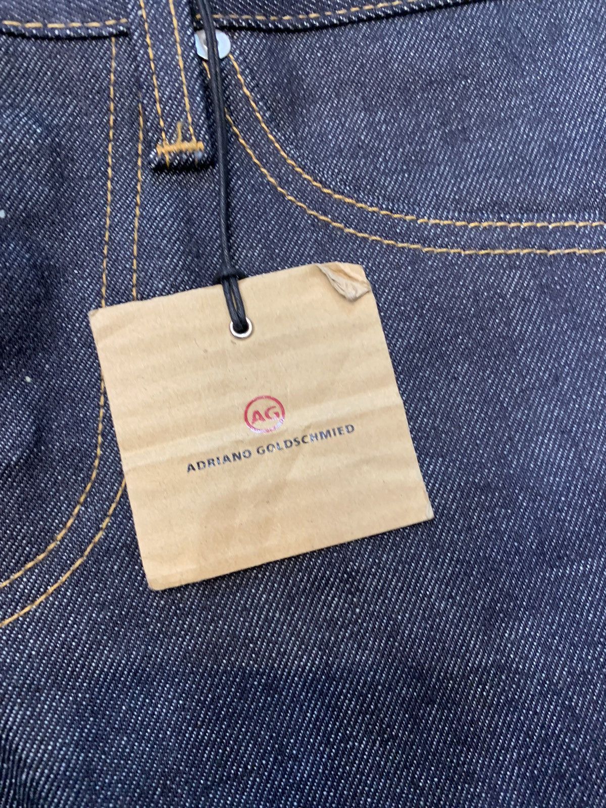 AG Adriano Goldschmied NEW! AG Adriano Goldschmied raw Denim 14oZ selvedge denim Size US 29 - 10 Thumbnail