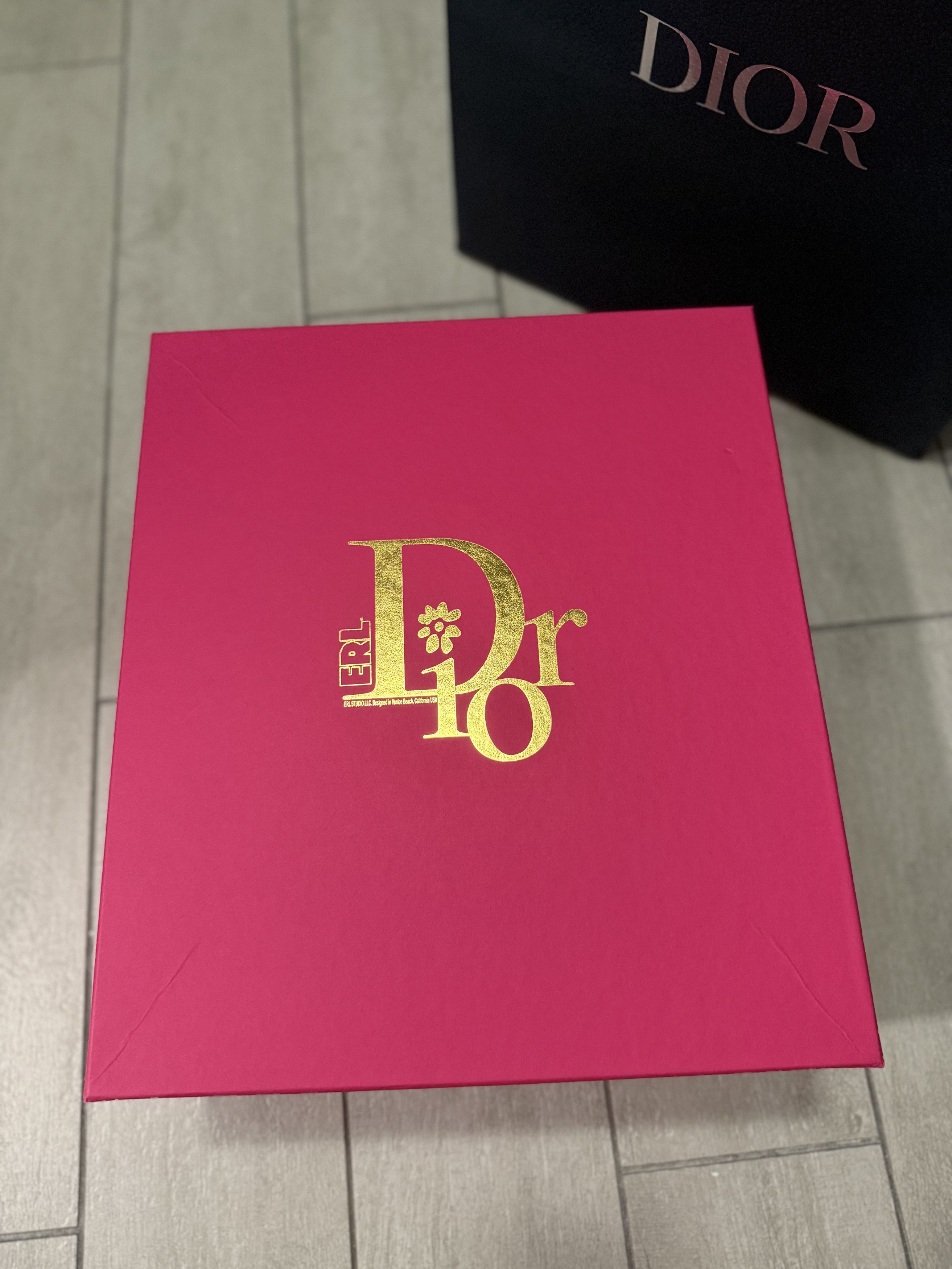 Dior × ERL Dior B9S Skater ERL Fuchsia Kumo Cannage Satin Size US 9 / EU 42 - 6 Thumbnail