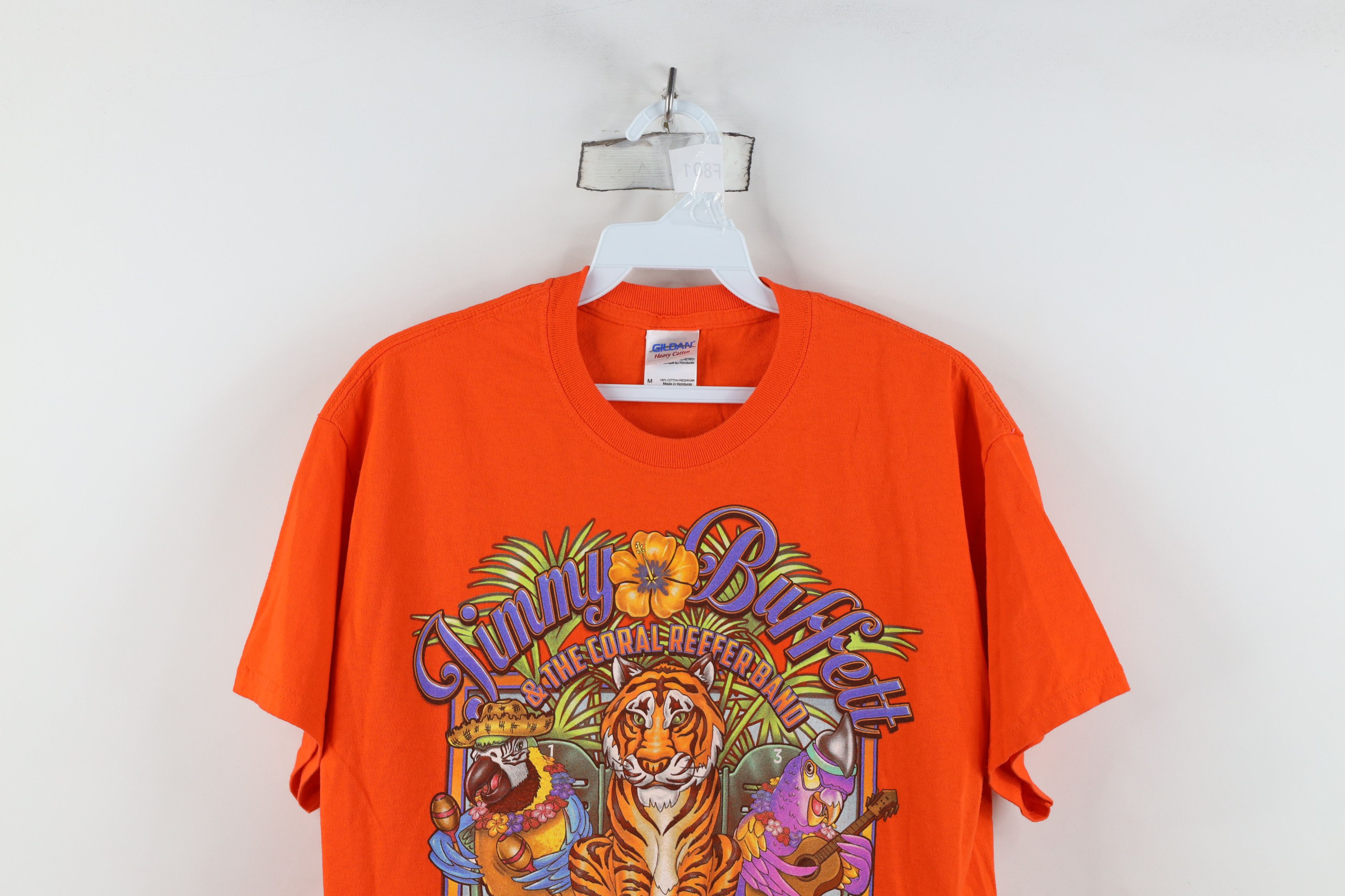 Vintage Y2K Jimmy Buffett Detroit Tigers Comerica Park Band T-Shirt Size US M / EU 48-50 / 2 - 2 Thumbnail
