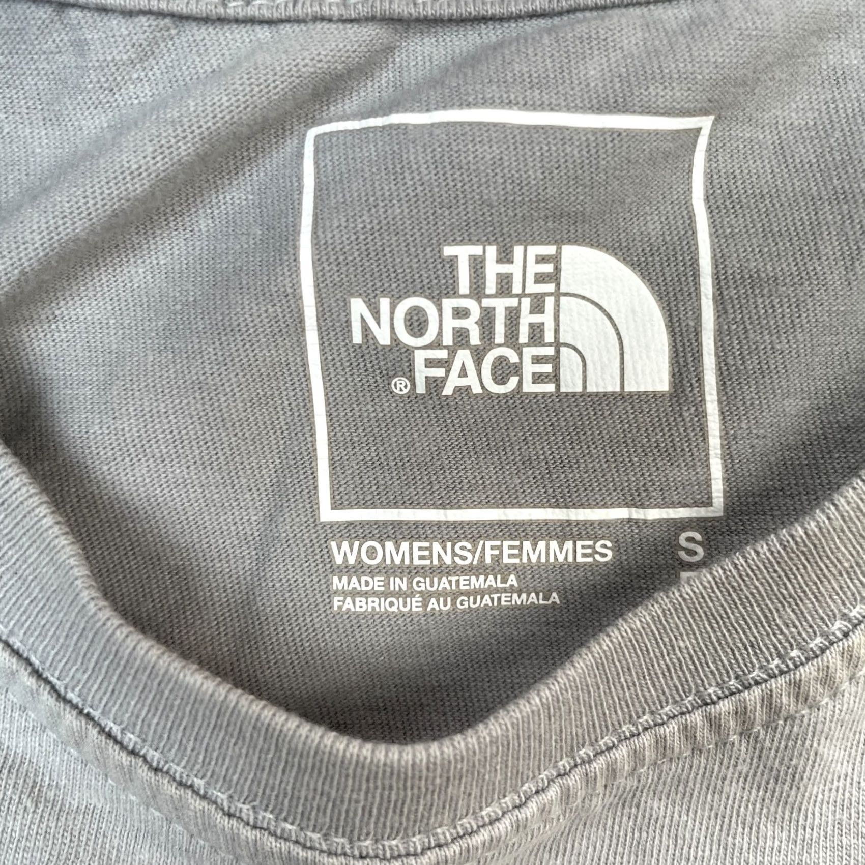 The North Face The North Face Shirt Womens Small Gray Cropped Cotton Embroidered Logo Outdoor Size S / US 4 / IT 40 - 3 Thumbnail