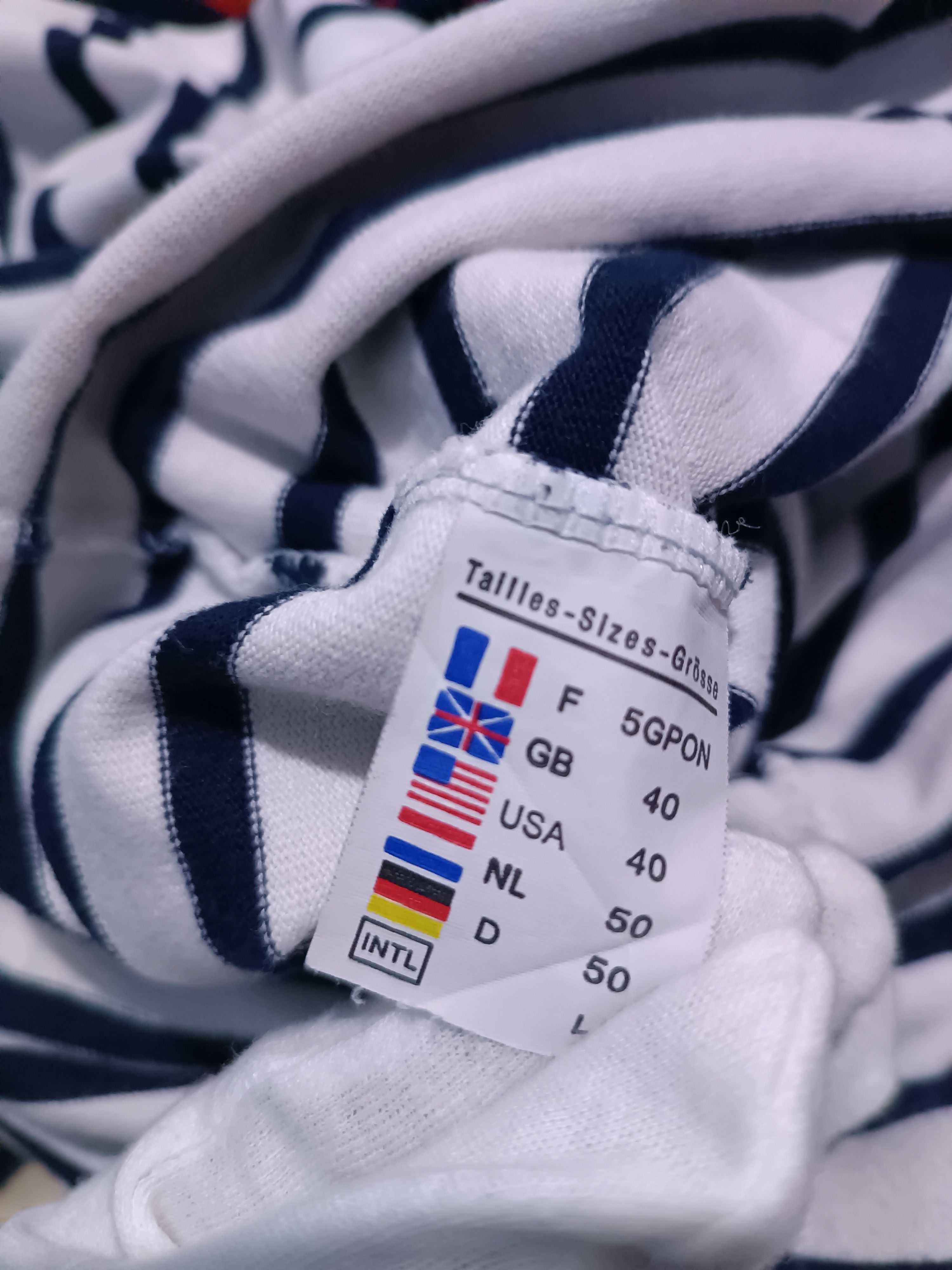 Saint James Saint James L'atelier Long Sleeve Striped Sailor T-shirt Size US M / EU 48-50 / 2 - 6 Thumbnail