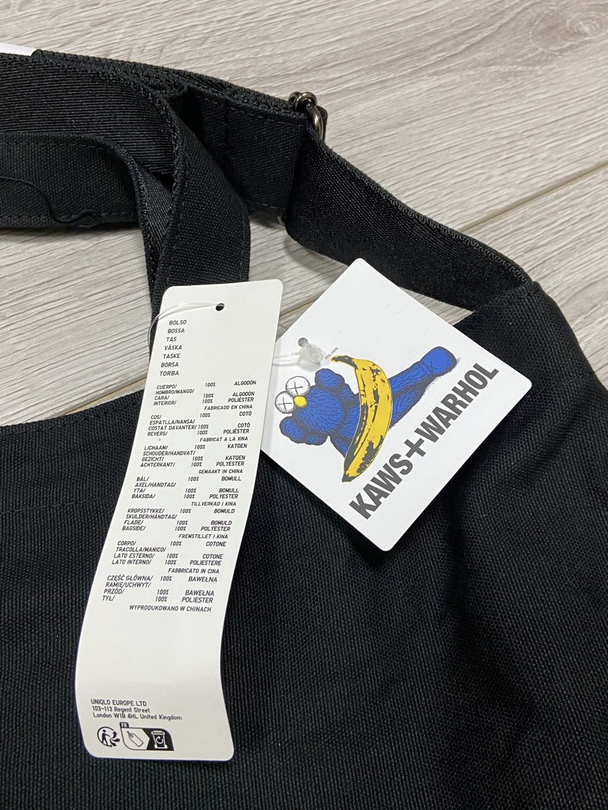 Kaws × Uniqlo Kaws Andy Warhol Tote shoulder Bag shopper Size ONE SIZE - 5 Thumbnail