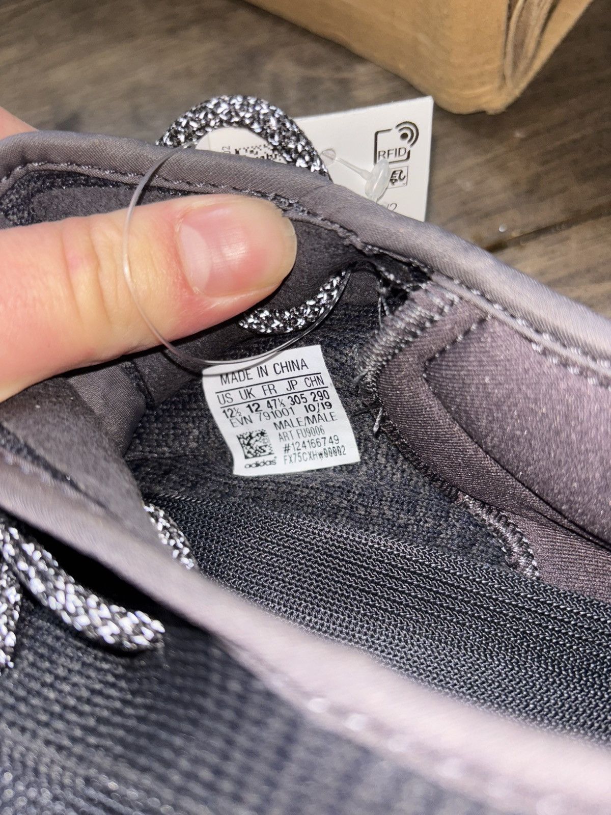 Adidas Adidas Yeezy 350 black non reflective Size US 12.5 / EU 45-46 - 7 Thumbnail