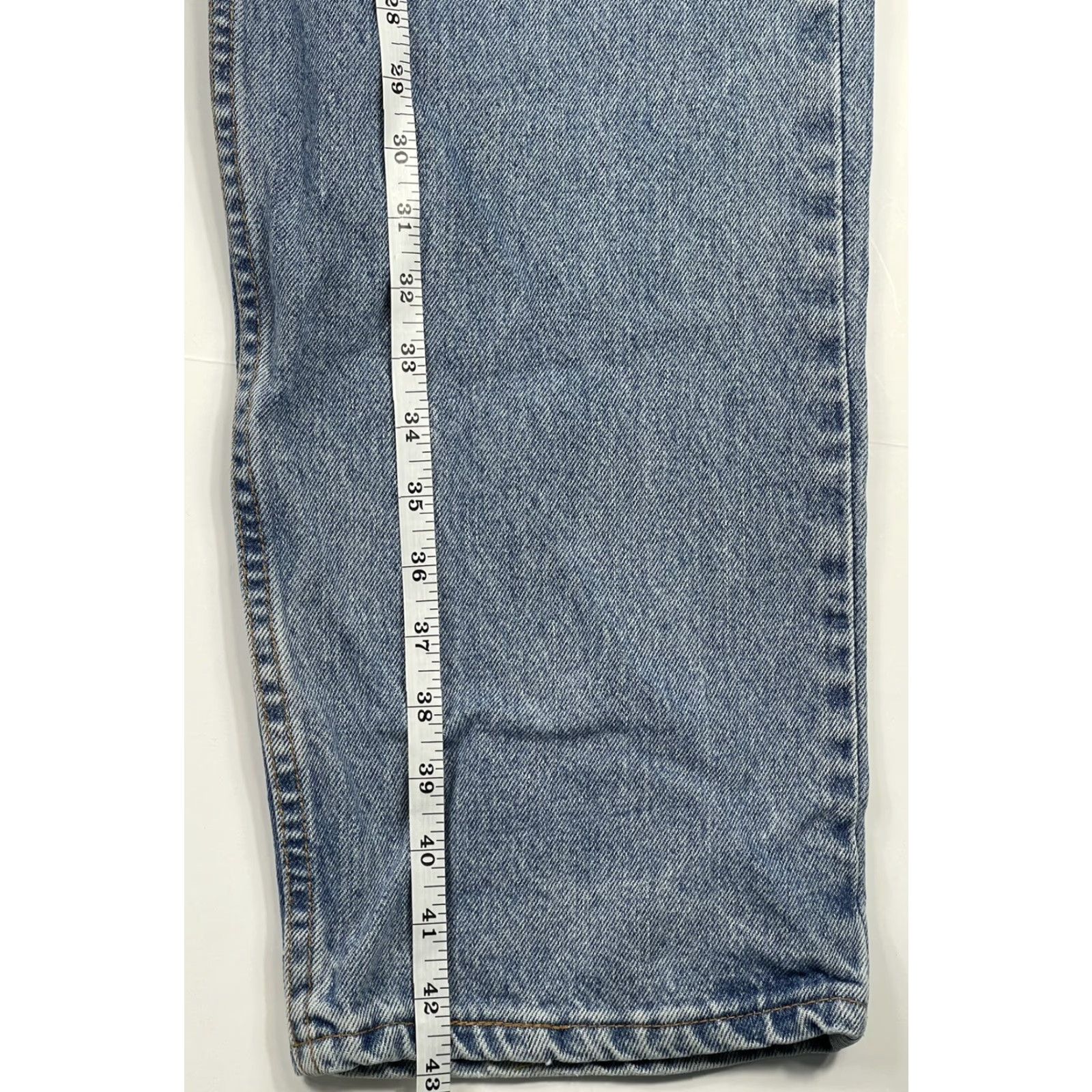 Levi's VINTAGE Levi's 550 Relaxed Fit Jeans 36x32 Blue Denim 90s Grunge Mens Size US 36 / EU 52 - 8 Thumbnail