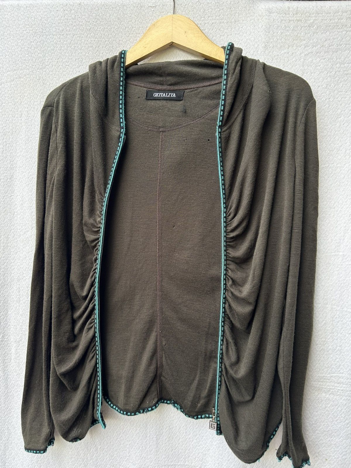 Japanese Brand × Vintage GKITALIYA Japanese Zip Hoodie Ifsixwasnine lgb Size US M / EU 48-50 / 2 - 7 Thumbnail