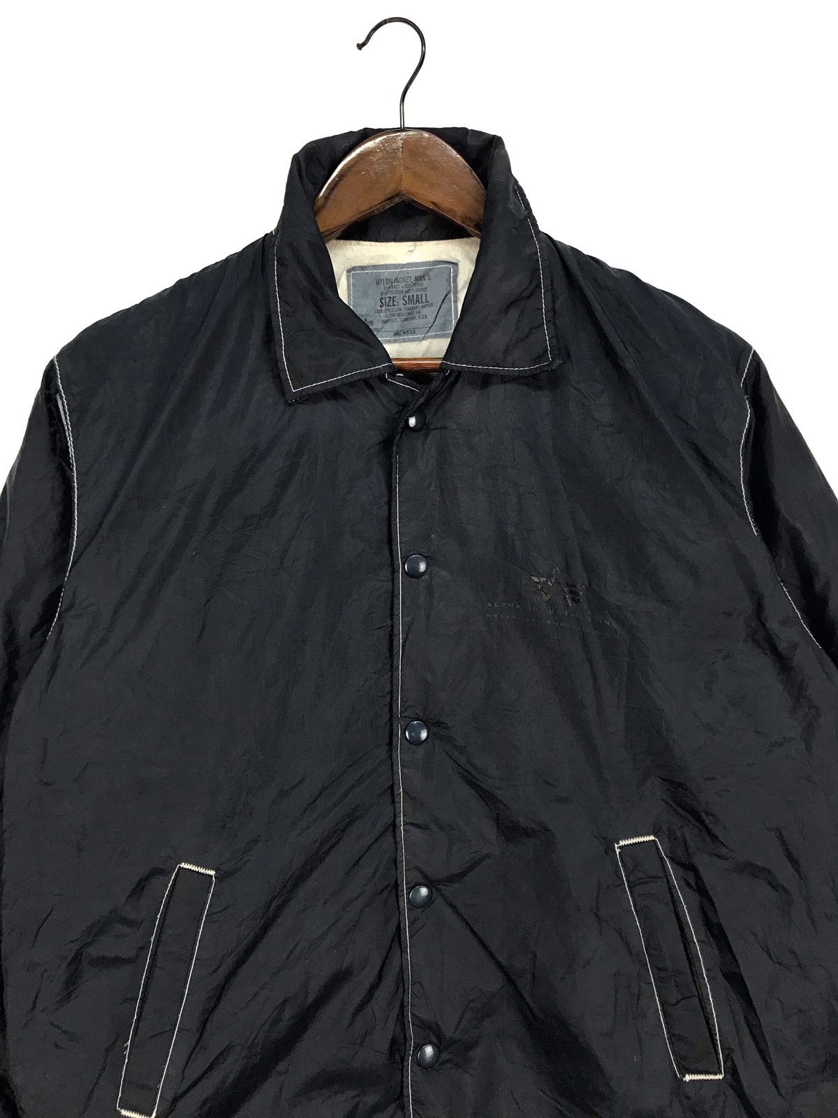 Alpha Industries × Vintage 🔥RARE🔥VINTAGE ALPHA INDUSTRIES JACKET X MADE IN USA Size US S / EU 44-46 / 1 - 3 Thumbnail