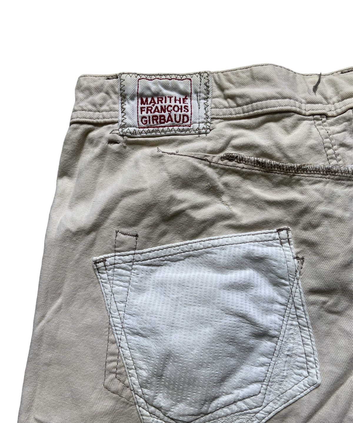 Le Grande Bleu (L.G.B.) × Marithe + Francois Girbaud Vintage 90’s Marithe Francois Girbaud Reversible Short Pants Size US 32 / EU 48 - 9 Thumbnail