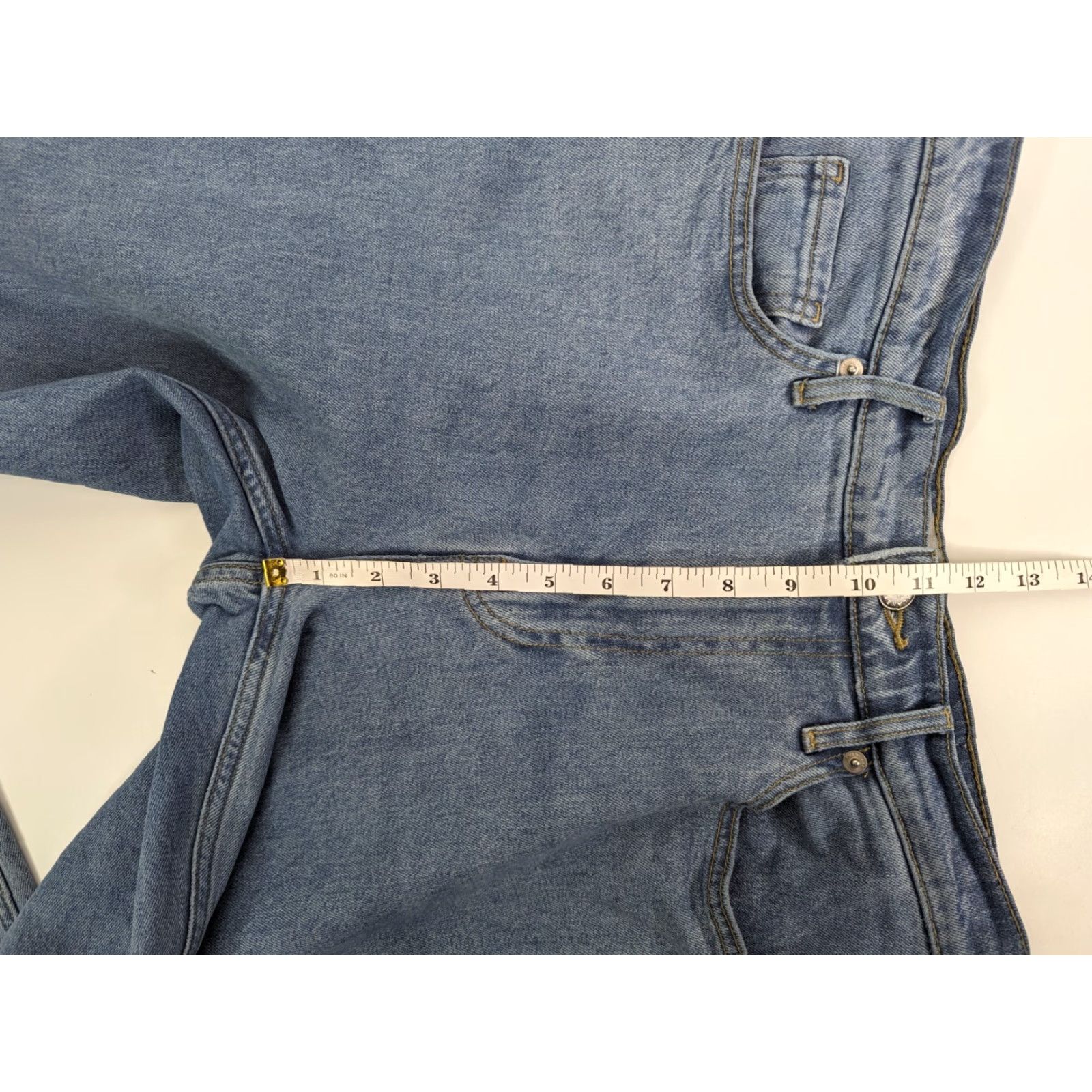 Everlane Everlane The Original Cheeky Jean Crop Size 27 Organic Cotton Stretch Blue Cropped Jeans Women 27 Cotton Jeans Size 27" / US 4 / IT 40 - 7 Thumbnail