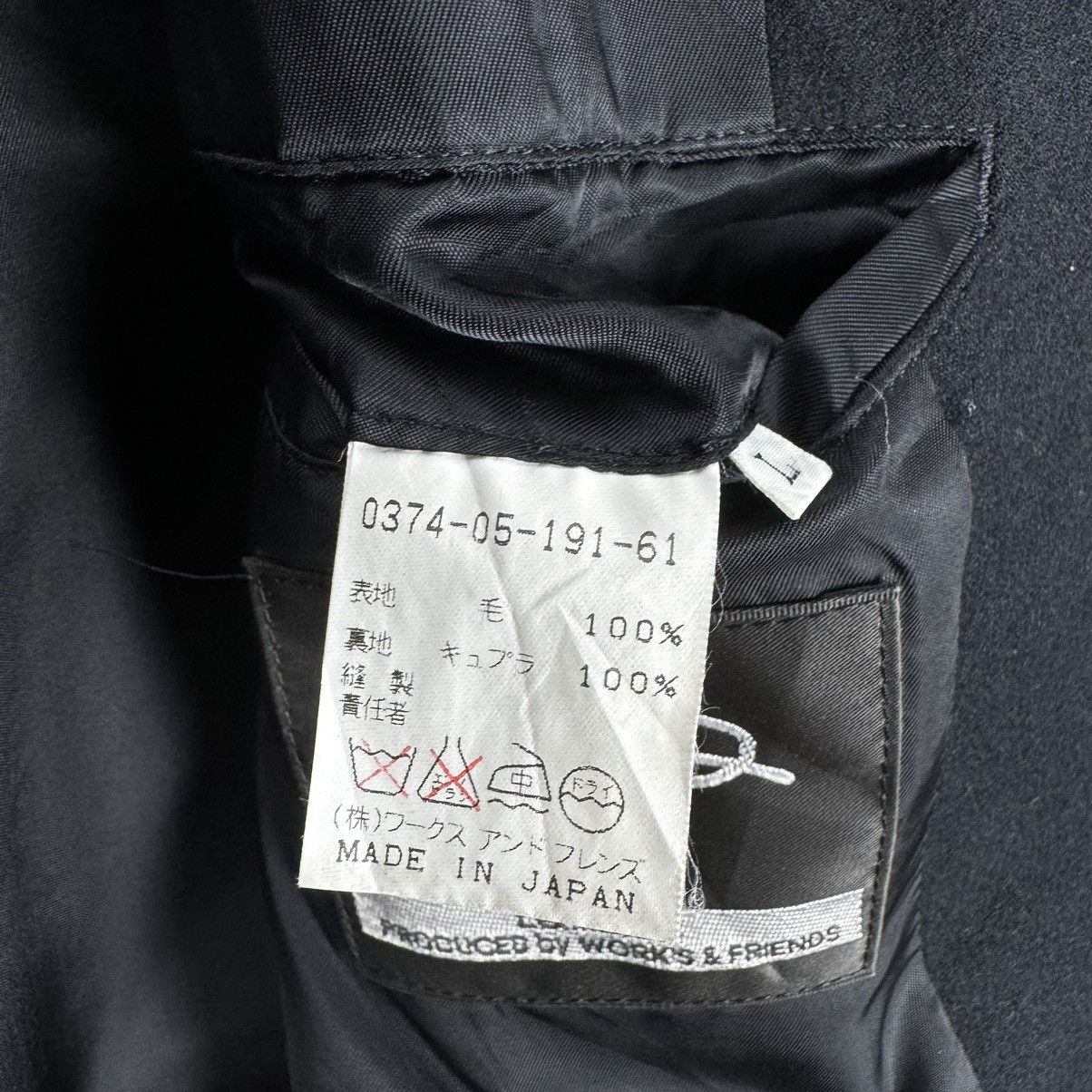 Yohji Yamamoto 🌟80s LQ YOHJI YAMAMOTO HOODIE BONDAGE LONG COAT JACKET Size US L / EU 52-54 / 3 - 12 Thumbnail