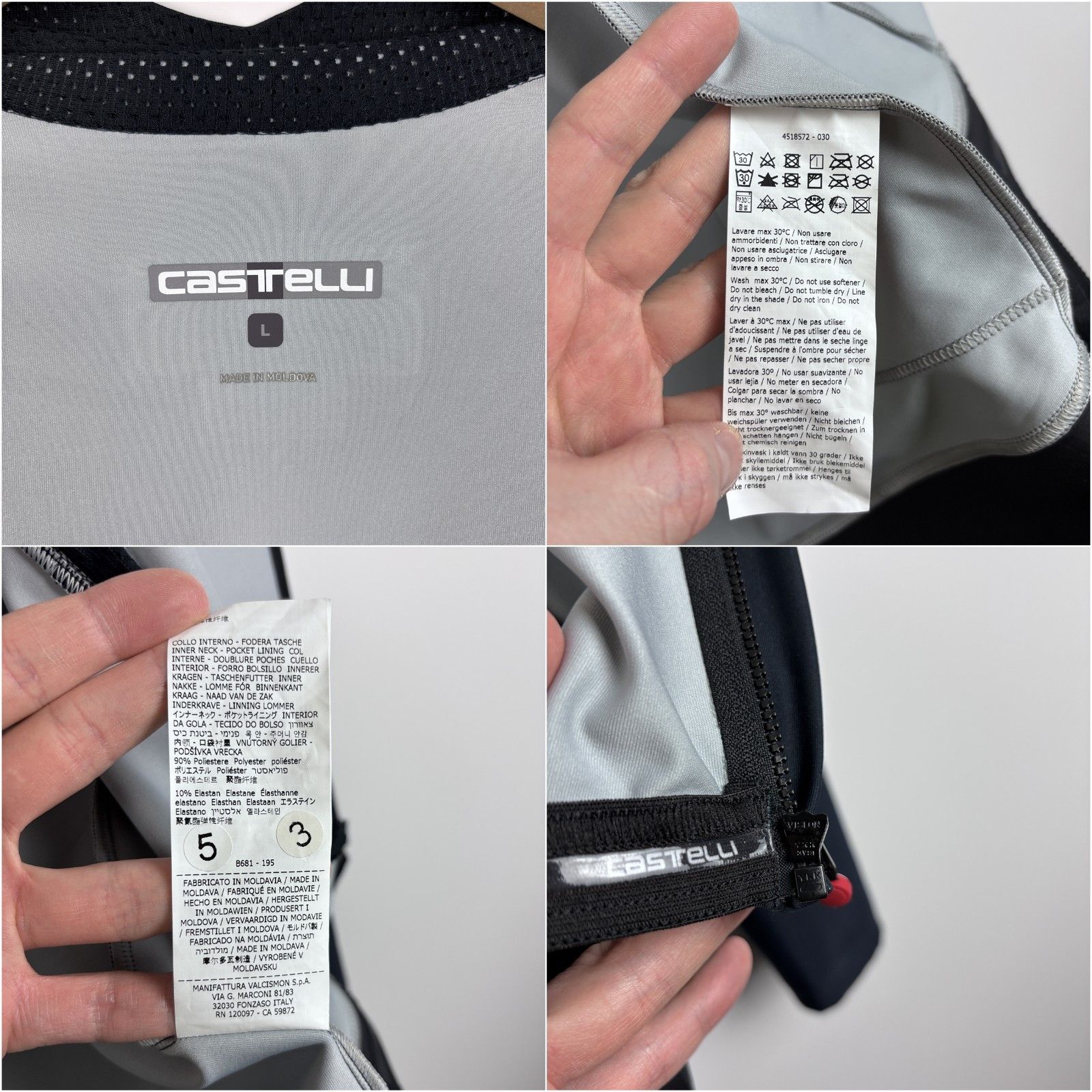 Other Castelli Perfetto Gore Windstopper Cycling Jacket Size L Size US L / EU 52-54 / 3 - 9 Thumbnail