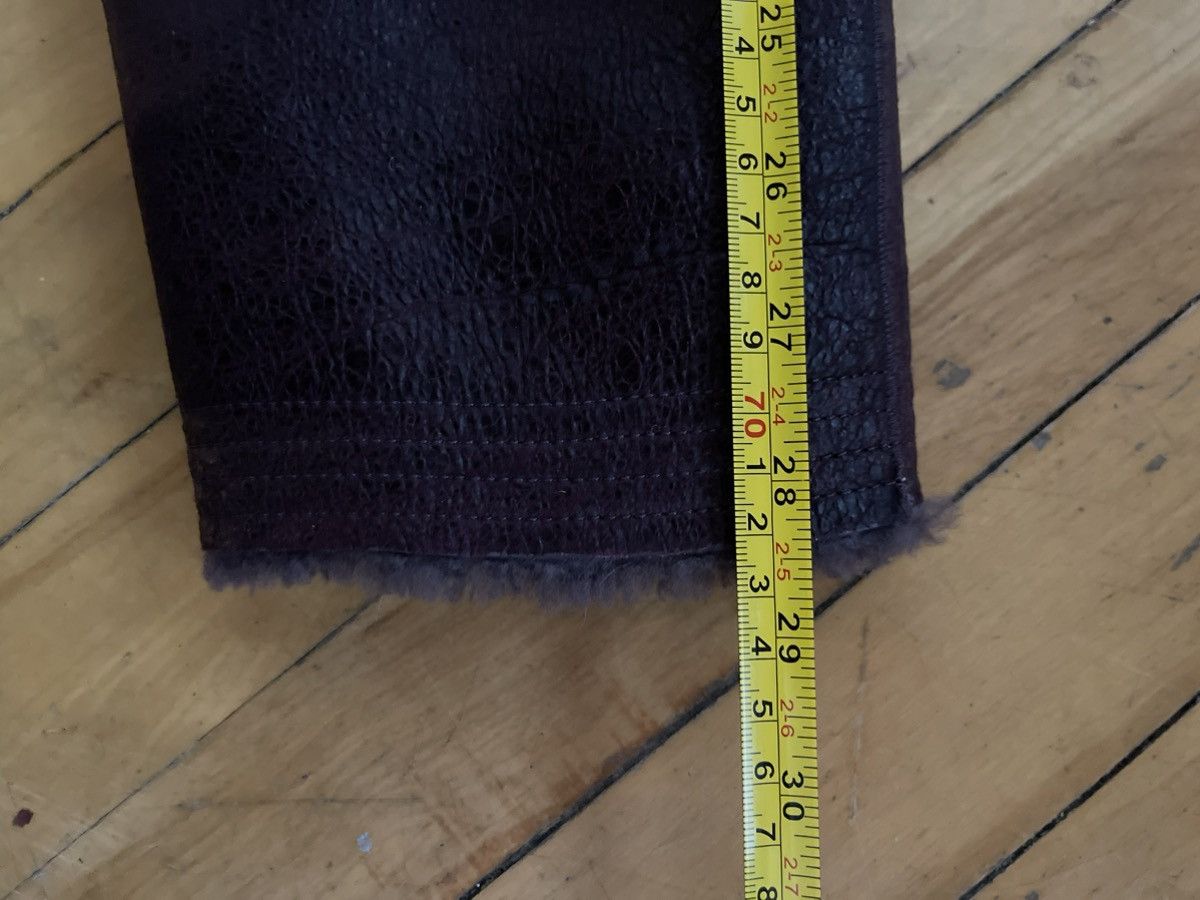 Rick Owens FW23 Luxor Reversible Shearling Sealed Jacket Amethyst Size US M / EU 48-50 / 2 - 21 Thumbnail