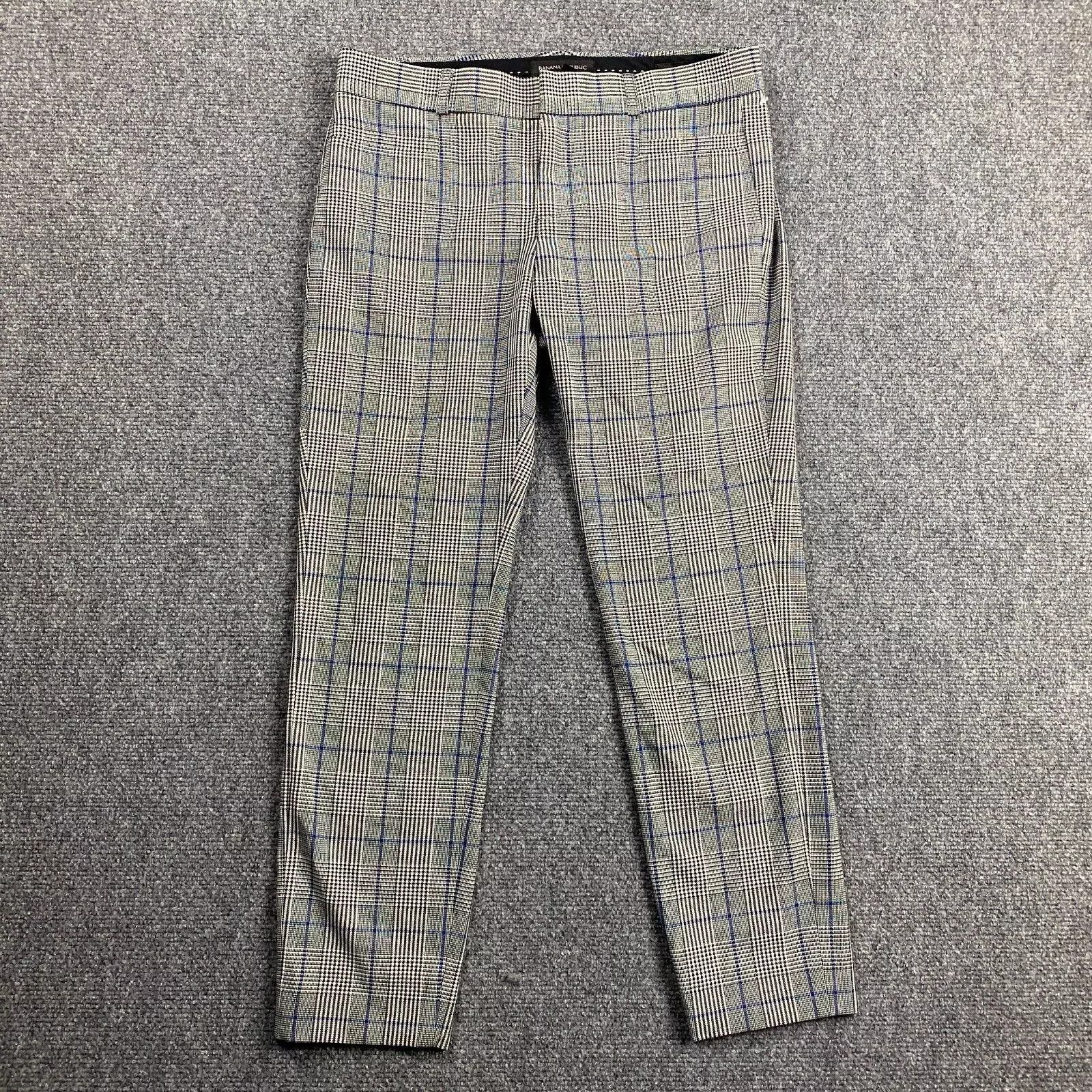 Banana Republic Banana Republic Pants Women's 2 Petite Sloan Prince Of Wales Size 26" / US 2 / IT 38 - 1 Thumbnail