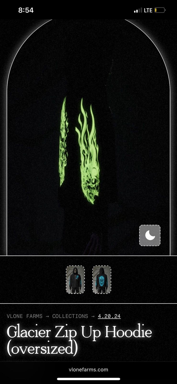 Vlone VLONE FARMS GLACIER ZIP UP Size US L / EU 52-54 / 3 - 7 Thumbnail