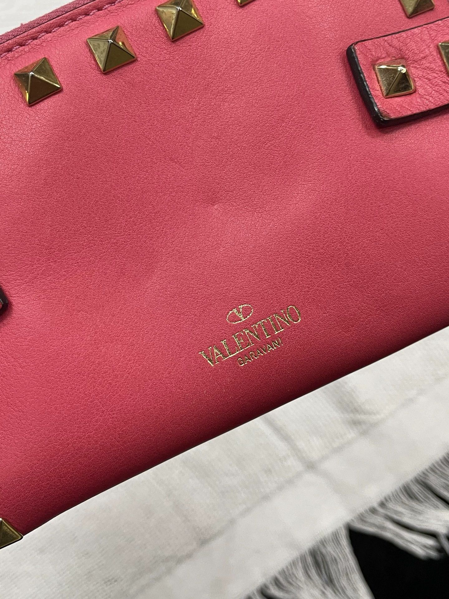 Valentino Valentino Pink Studded Wallet Size ONE SIZE - 3 Thumbnail