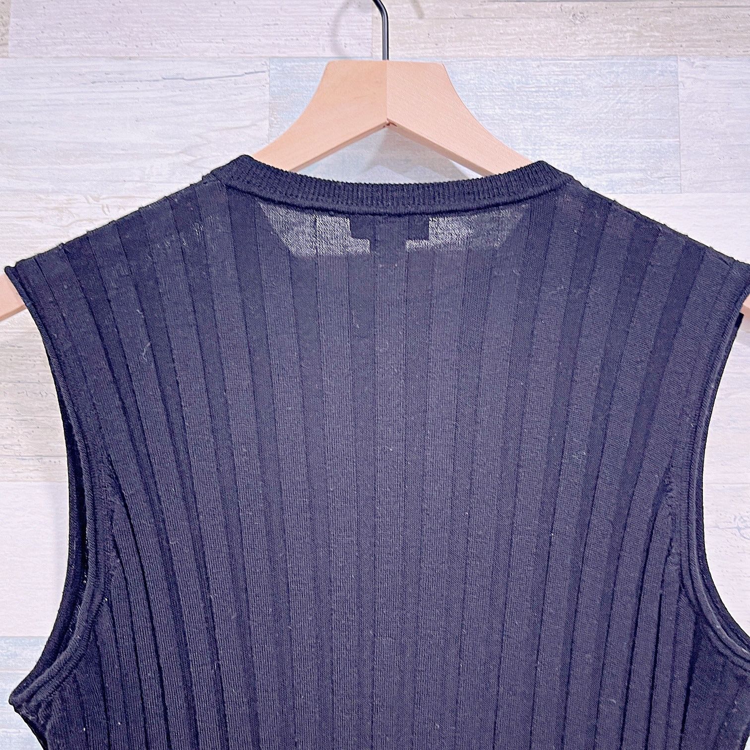 Other WORTH NY Wool Crossover Neck Sleeveless Duster Womens XP XS Size XS / US 0-2 / IT 36-38 - 4 Thumbnail
