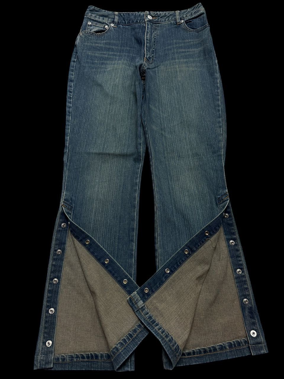 Vintage Rare Flared 🇯🇵 LiveClaire Bootcut Hidden Snapbutton Leg Size US 29 - 1 Thumbnail