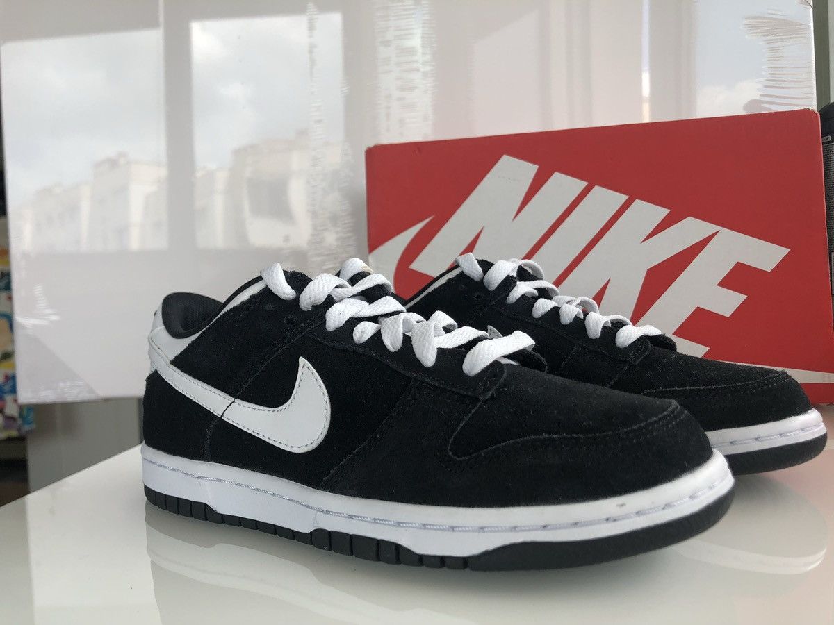Nike Nike Dunk Low GS Black White 2016 Deadstock rare vintage Size US 6.5 / IT 36.5 - 2 Thumbnail
