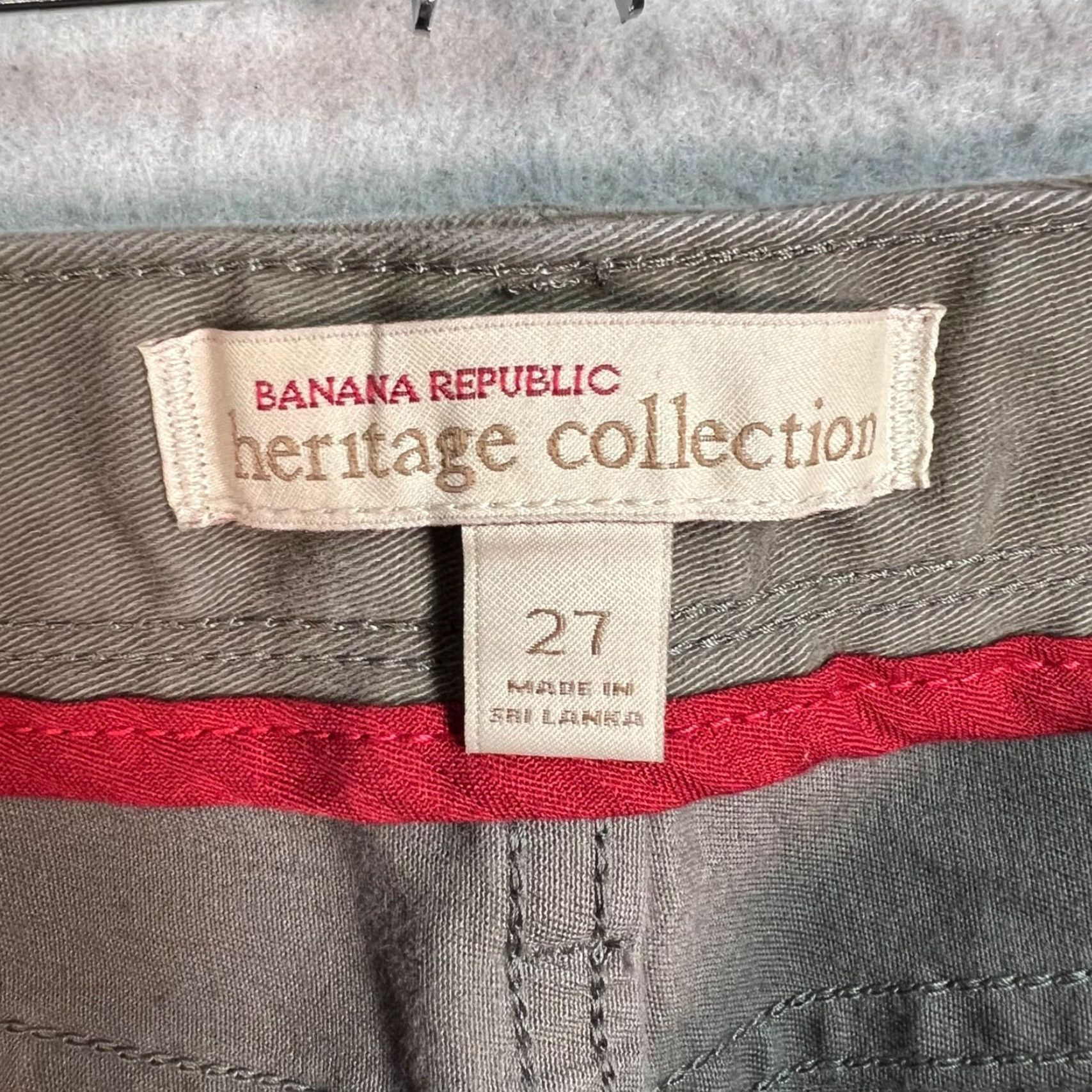 Banana Republic VINTAGE Banana Republic Heritage Collection Cargo Pants 27 Beige Slim Fit Cotton Blend Women 27 Beige Cargo Pants Womens size 27 Slim fit Cotton Blend Size 27" / US 4 / IT 40 - 3 Thumbnail