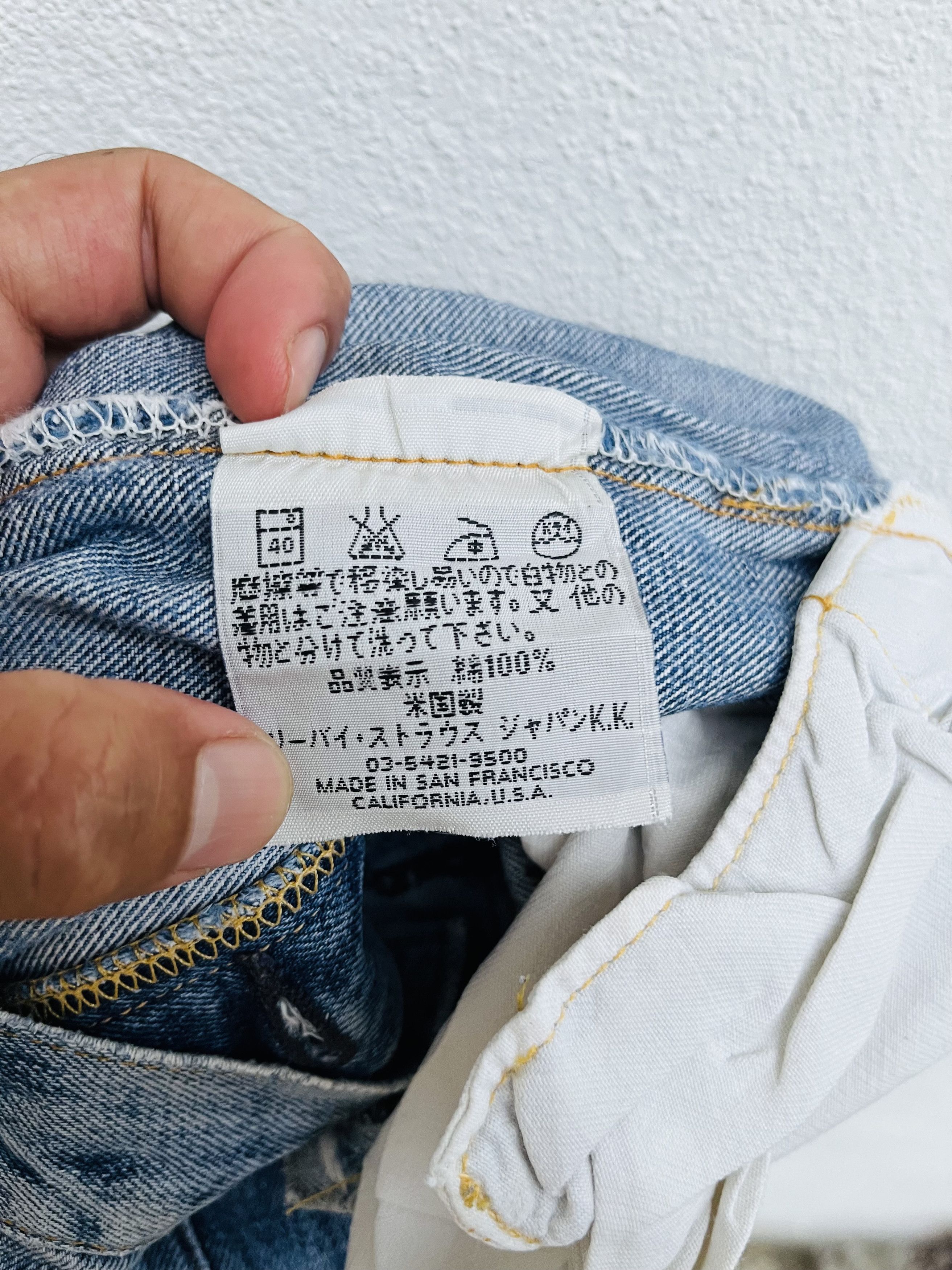 Levi's Vintage Clothing × Vintage Vintage 60s Levis Big E Distressed Fashion Style Size US 32 / EU 48 - 16 Thumbnail
