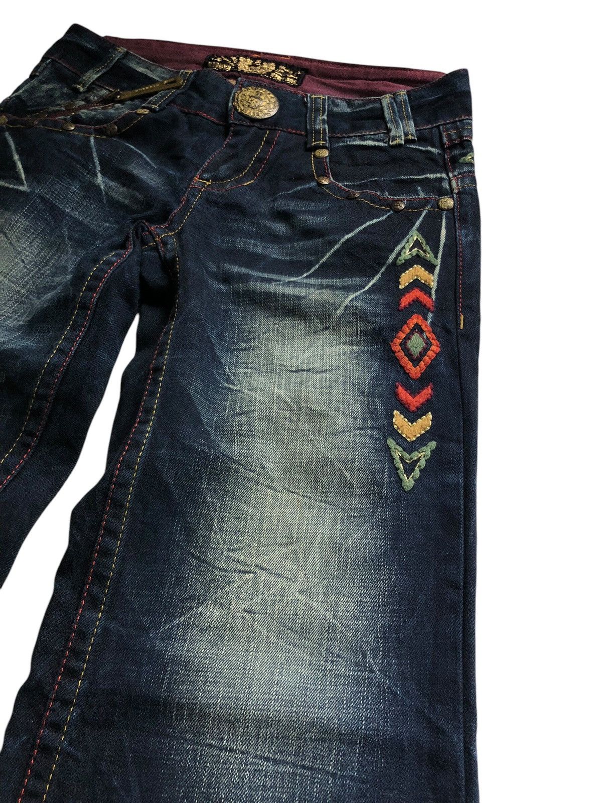 If Six Was Nine Riobera low rise flare jeans Size US 30 / EU 46 - 14 Thumbnail