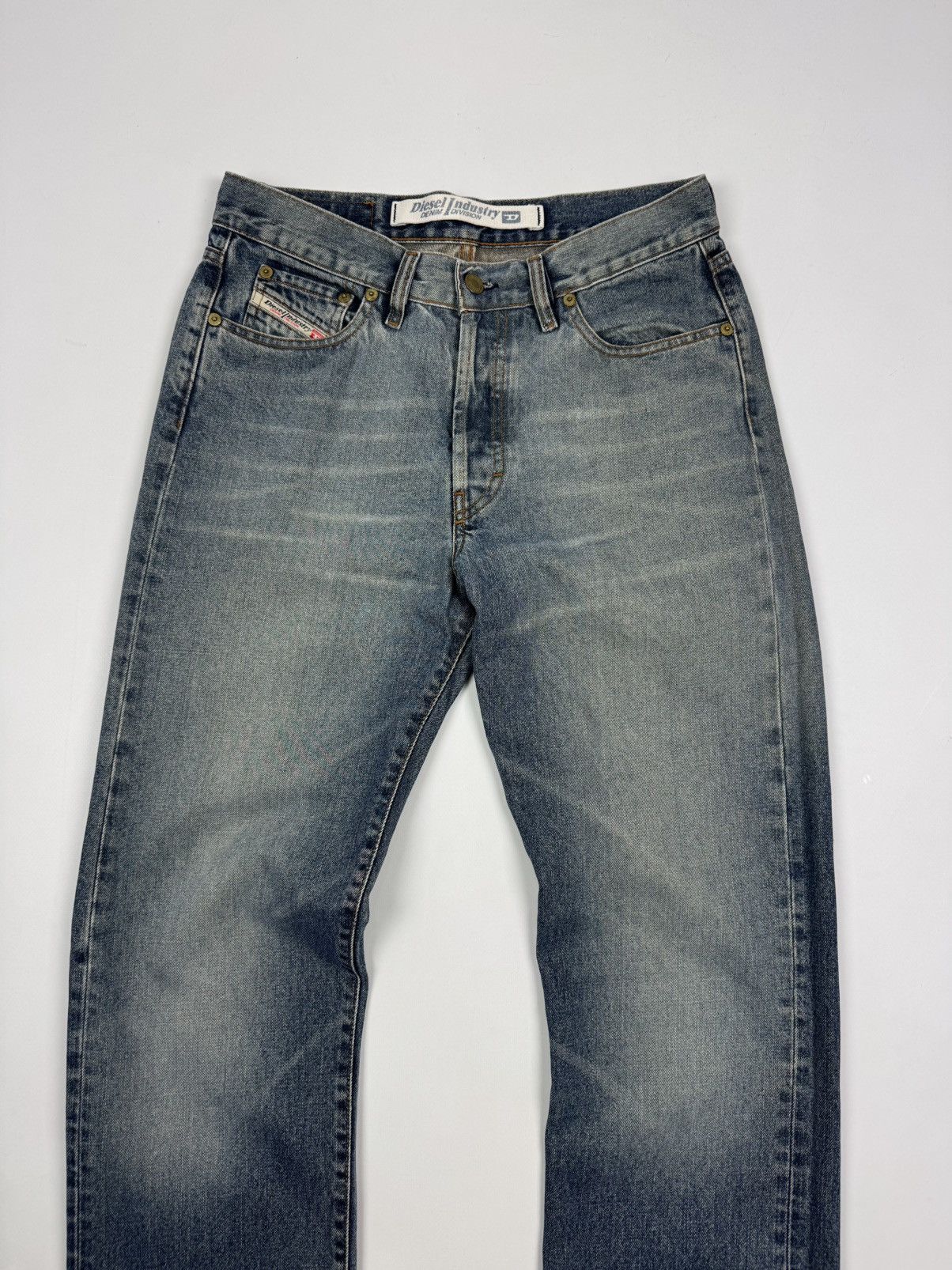 Diesel Y2K Vintage Diesel Regulated Washed Denim Jeans Size US 31 - 6 Thumbnail
