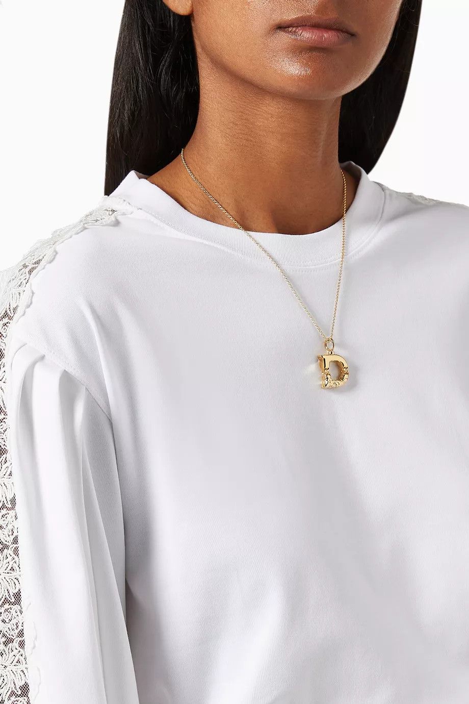 Chloe o1loc1c0425 Size: OS / Alphabet Necklace in Gold Size ONE SIZE - 2 Thumbnail