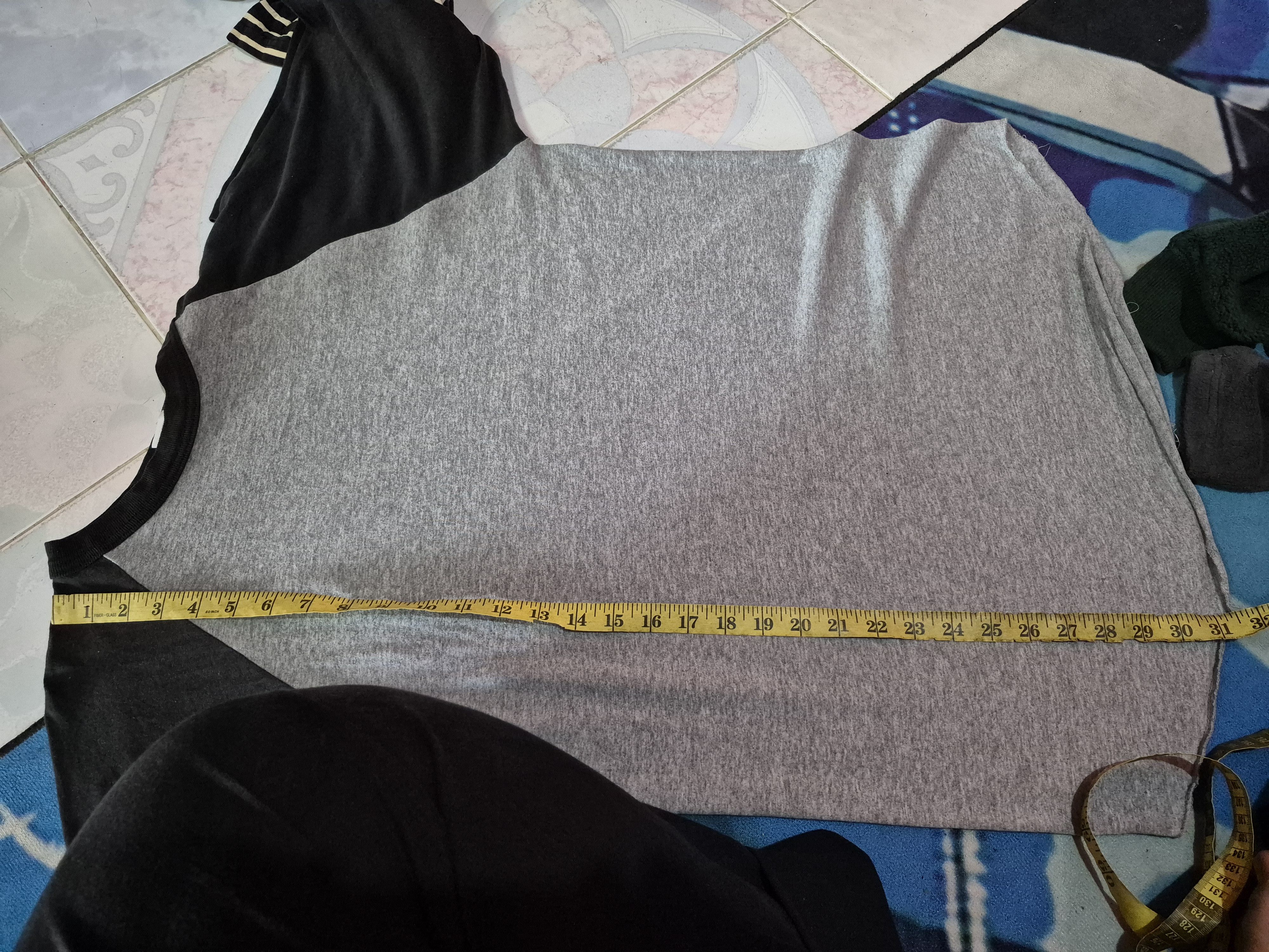 Vintage 🔥 Vintage Plain Augusta 3 Quarter Tee Band Tee Size US L / EU 52-54 / 3 - 14 Thumbnail